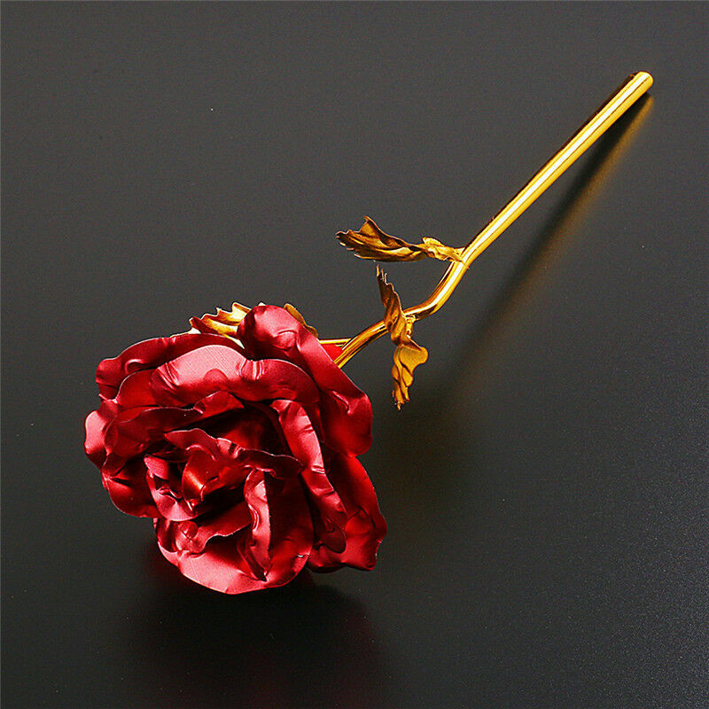 24k Gold Dipped Foil Rose Gifts For Women Wife Her Girlfriend Birthday Love Gift