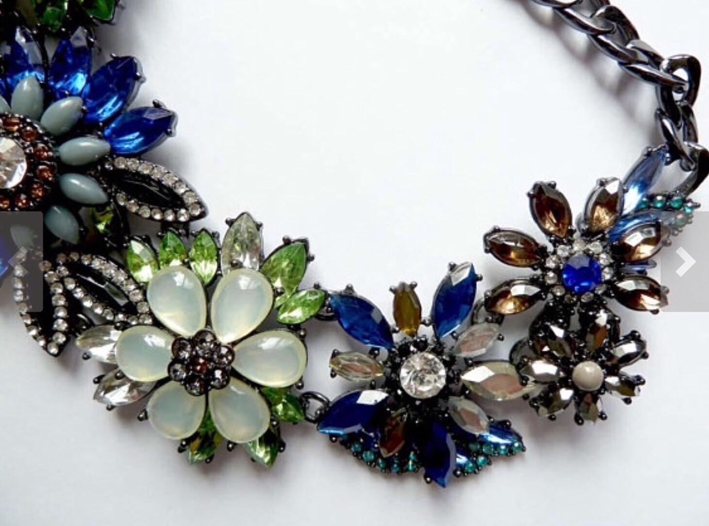 Joan Rivers Vintage CLASSIC COLLECTION Bouquet Garden Necklace Never Worn