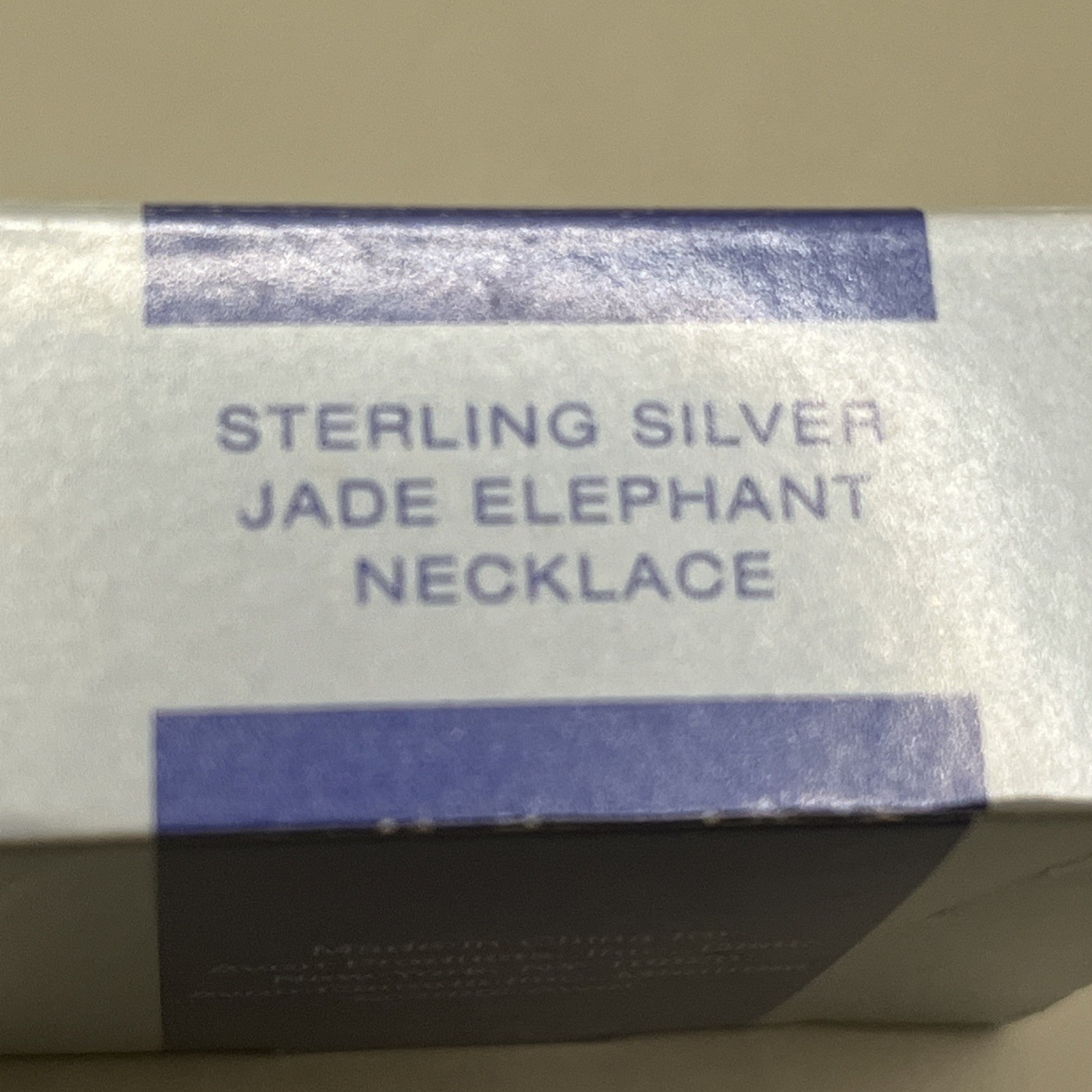 925 Sterling Silver Elephant Harmony Pendant Necklace AVON