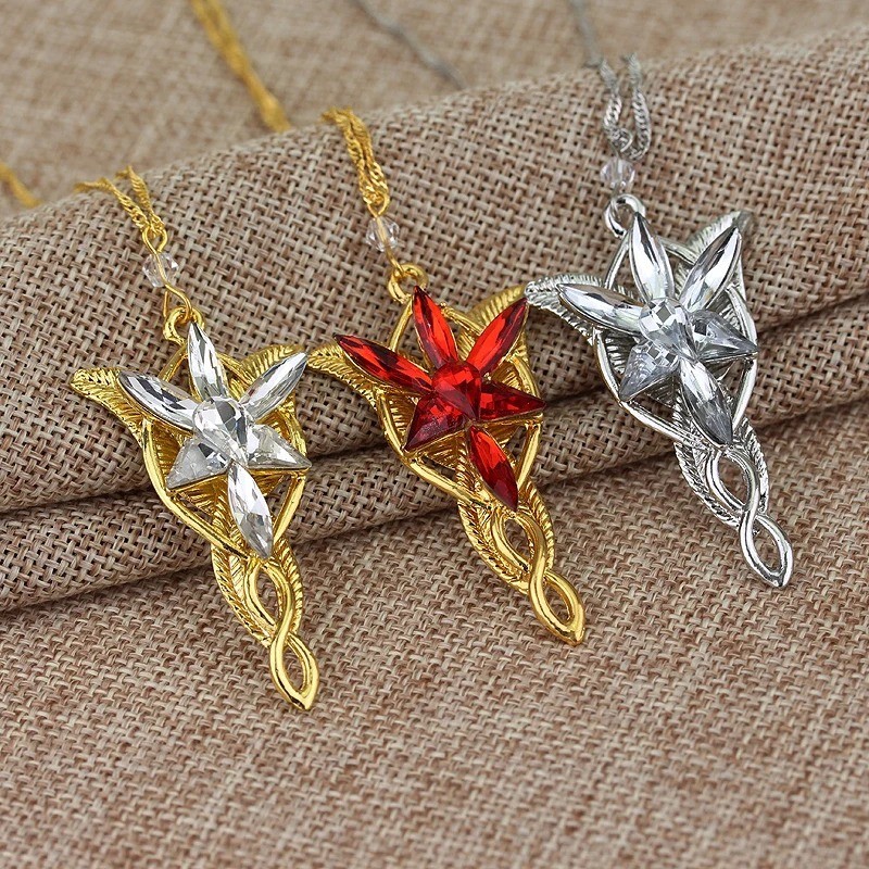 Arwen Evenstar Necklace LOTR Lord of the Rings – 10% discount available