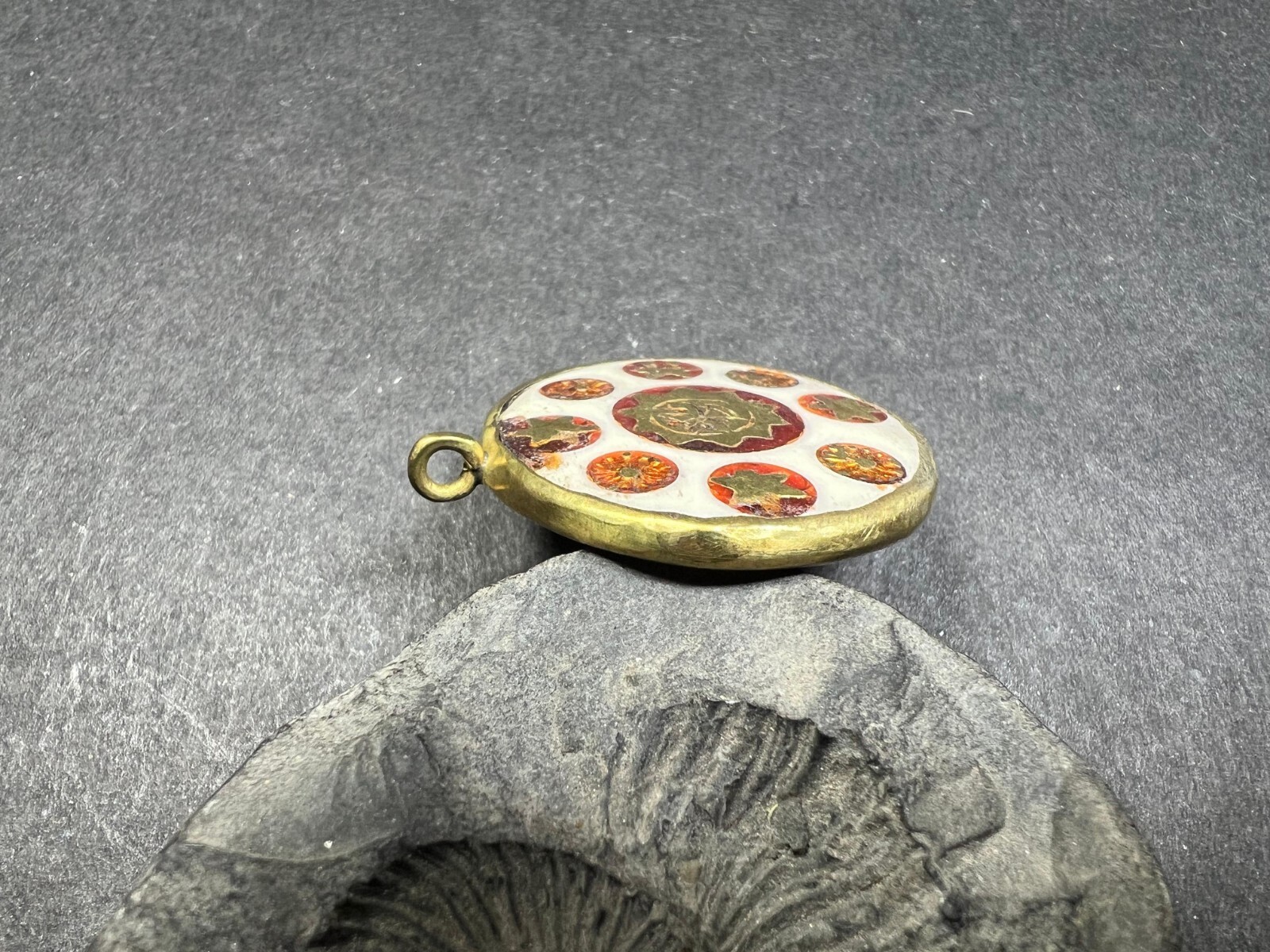 P3252 TIBET Half Moon Sun Star FASHION handmade Pendant NEPAL