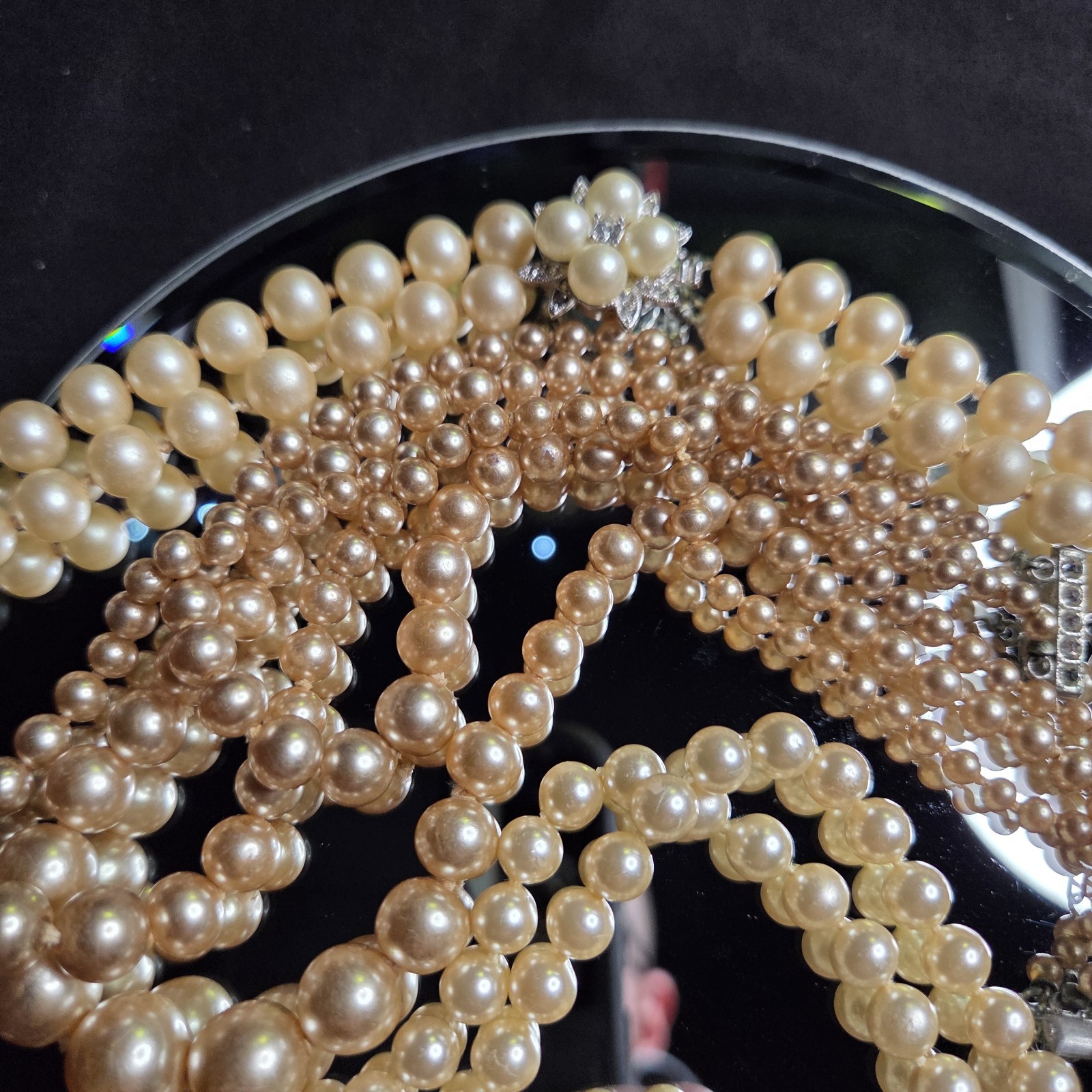 4pcs Cultured Pearl Necklace Lot Various Styles Over 250g