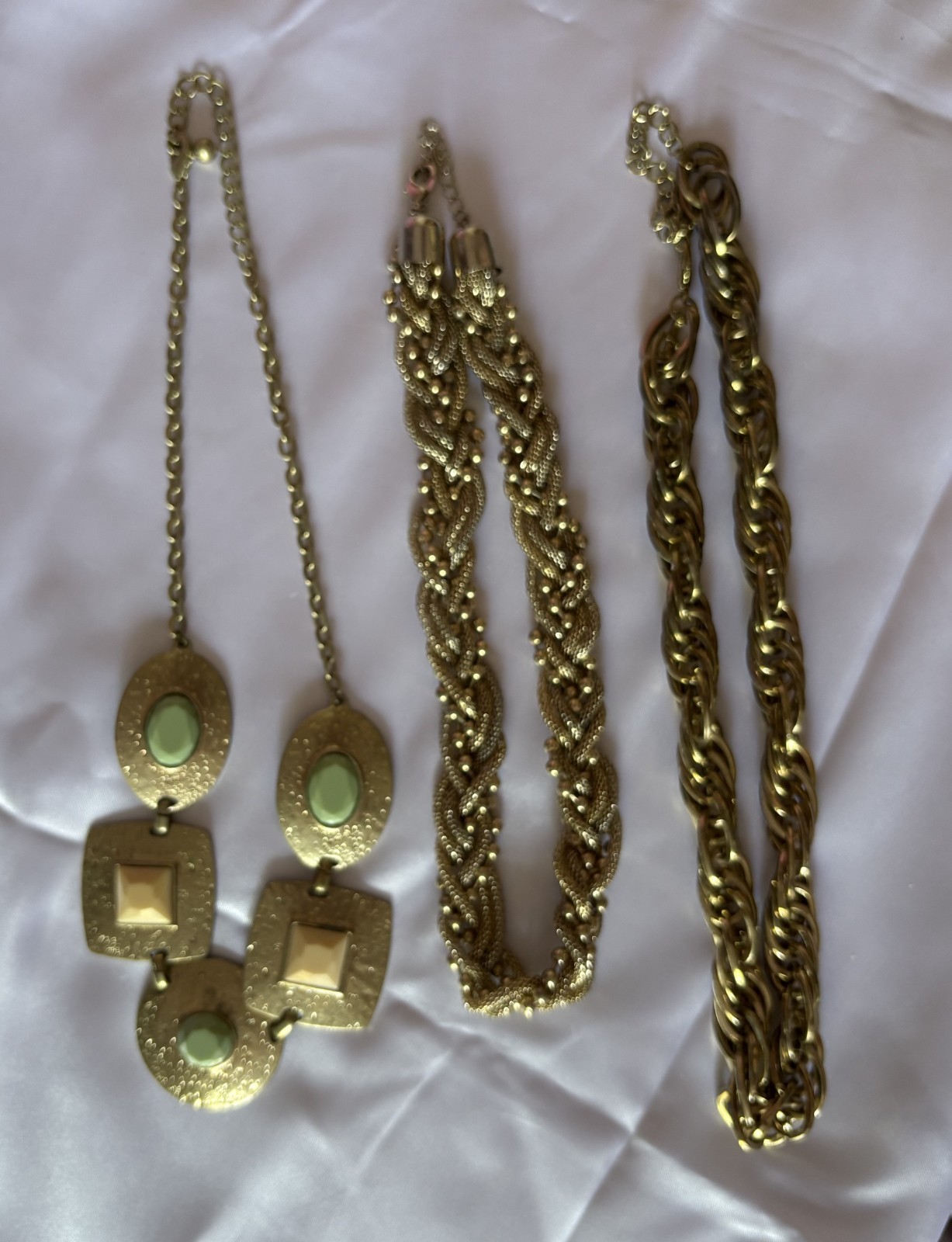Collection of 23 Vintage Necklaces Costume Jewellery Various Colours Styles