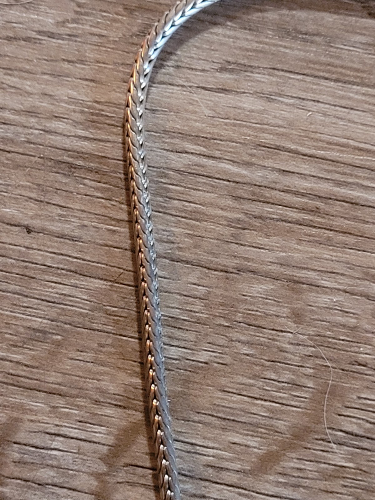 Silver Tone Snake Chain Necklace Unisex Men’s Women’s Fashion Jewelry Gift