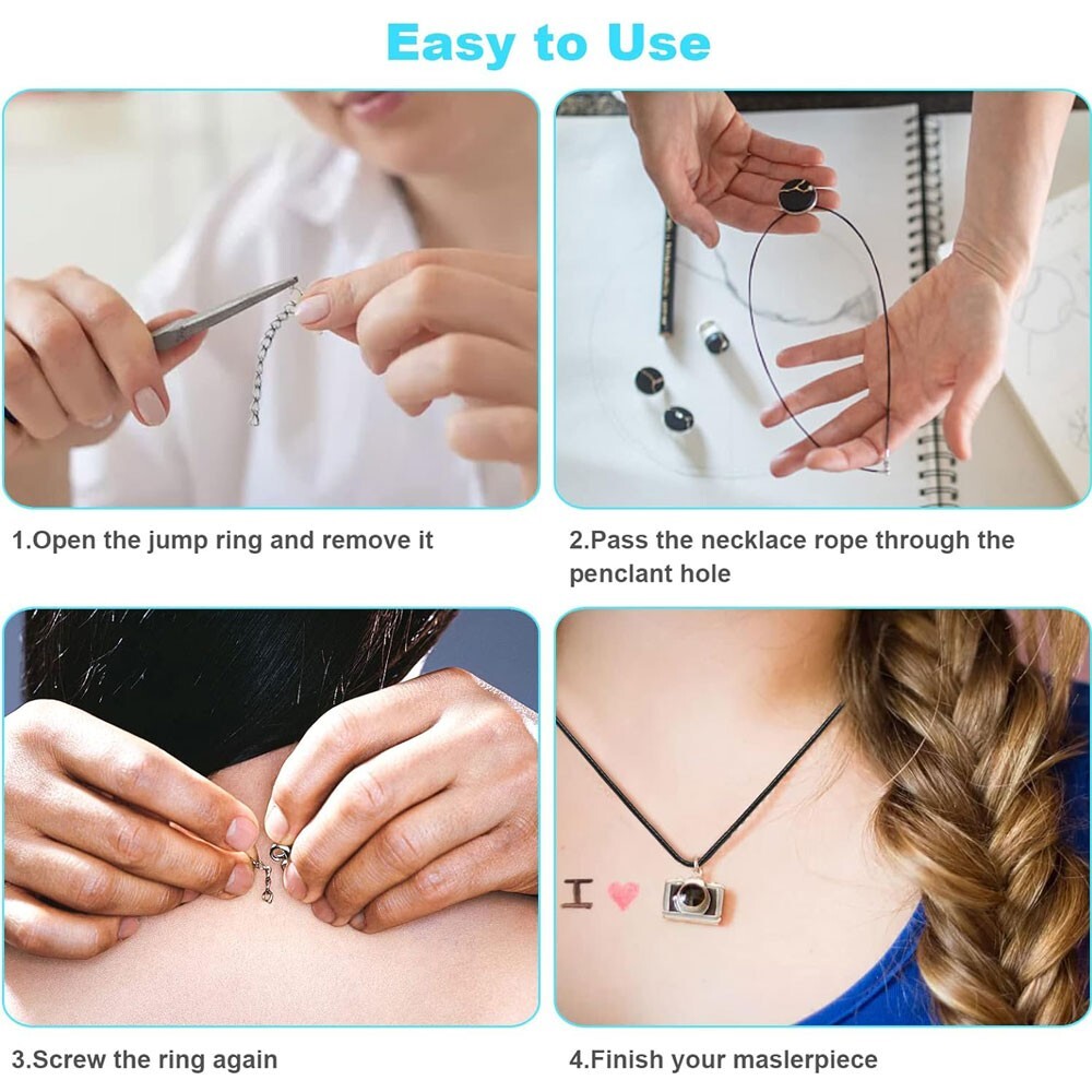 100x Leather Braided Waxed Cord Necklace Chain Rope Jewelry Bracelet Making 18″