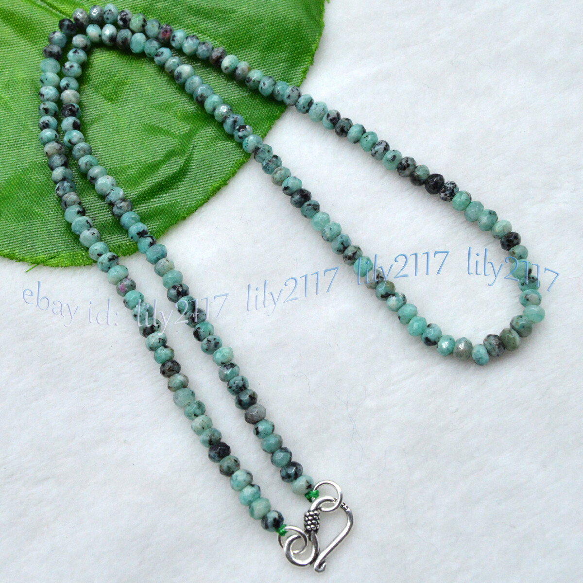 Multicolor 2x4mm Faceted Assorted Gemstones Jade Rondelle Beads Necklace 16-36”