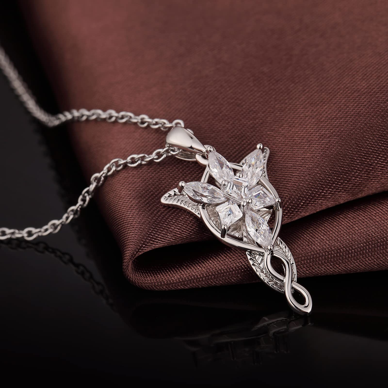 Lord Of The Rings Necklace Arwen Evenstar Necklace For Women Arwen Necklace J…