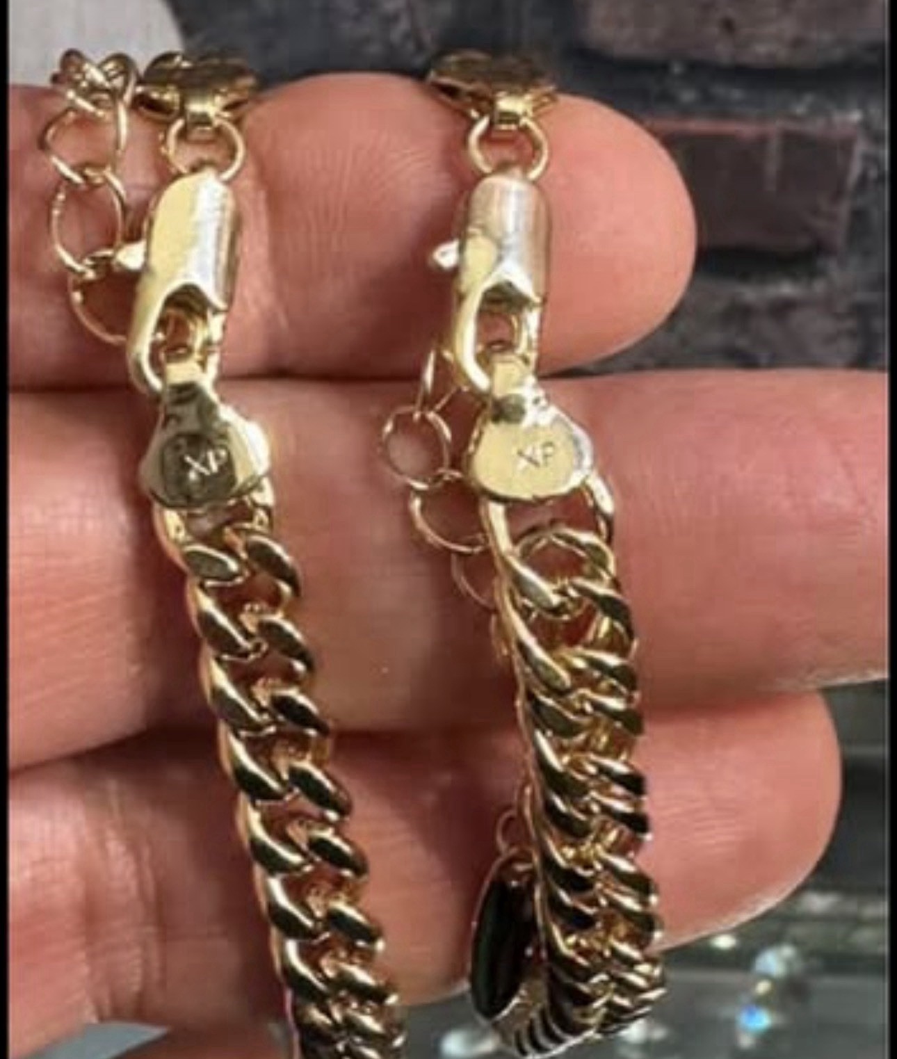 tarnish free. None fades necklace and bracelet 18 inches and has extension