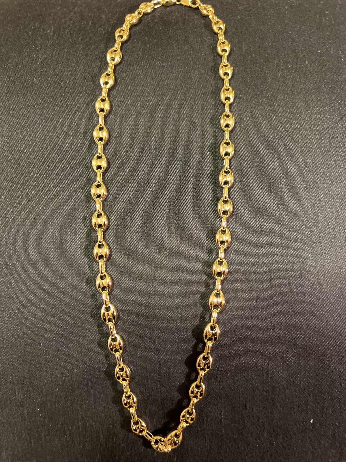 24 INCH PUFF 14KT GOLD ELECTROPLATED PLATED 10x HIGH QUALITY