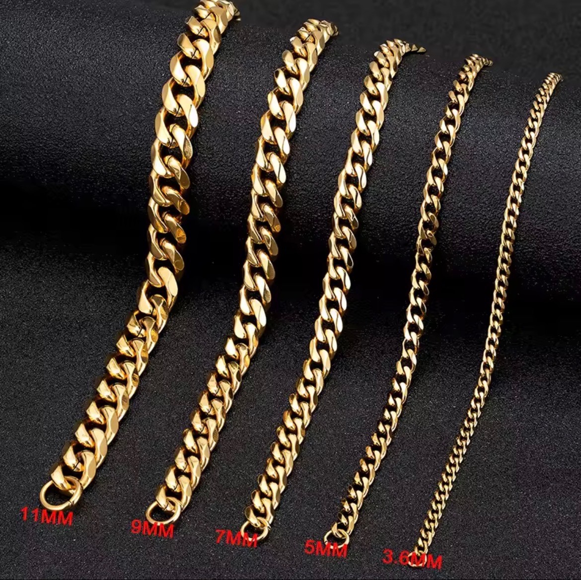 925 Sterling Silver Cuban Link Chain Necklace Various Sizes Men Women Non Ta