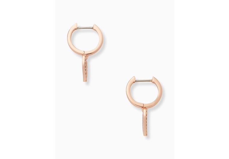 Kate Spade New York Rose Gold Pave Heart Mini Necklace or Earrings or Bracelet