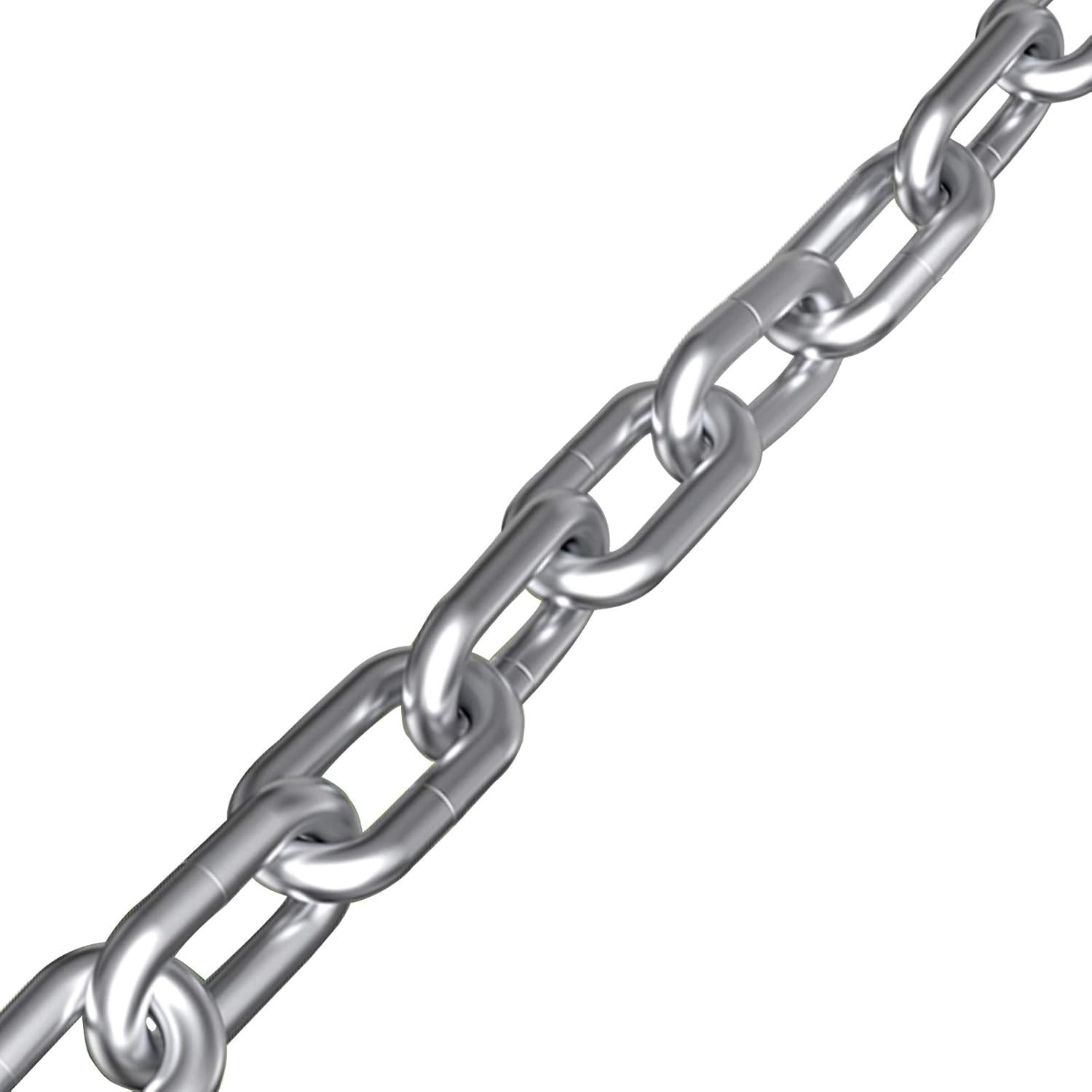 Versatile 6.5ft Heavy Duty Chain 5/16in – Ideal for Towing, Lifting, and Hanging