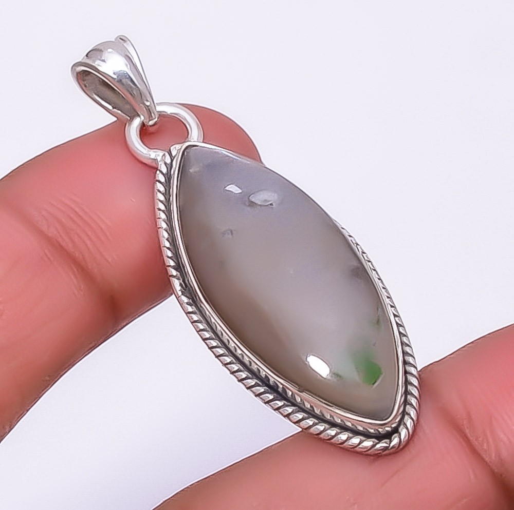 Moonstone – Sri Lanka 925 Sterling Silver Pendant 1.87″ P1972826, Christmas Gift
