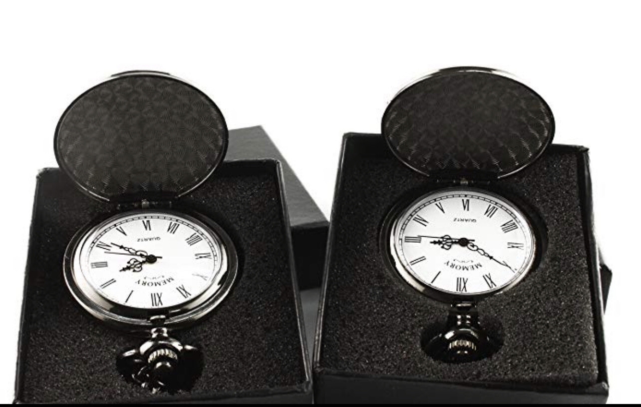 Pocket Watch Engraved TO SON LOVE DAD – Fathers Day Gift, Family Holiday Present