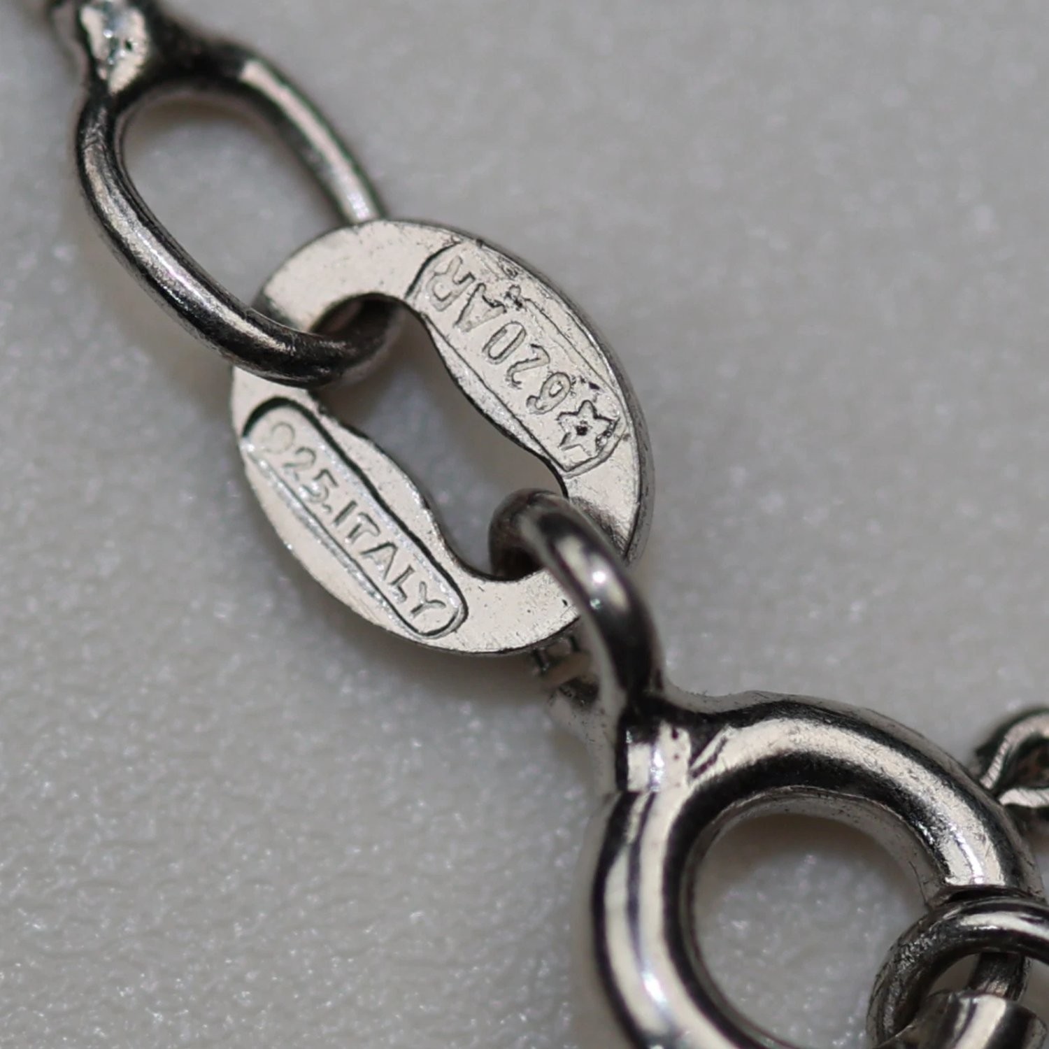 Sterling Silver Infinity Heart Pendant Necklace 925 Italy Box Chain 18″ 5.3g