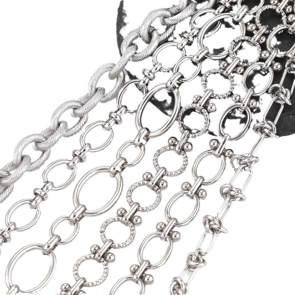 1Foot 10mm Width Stainless Steel Heavy Chunk Chain for bracelet Necklace SSF29