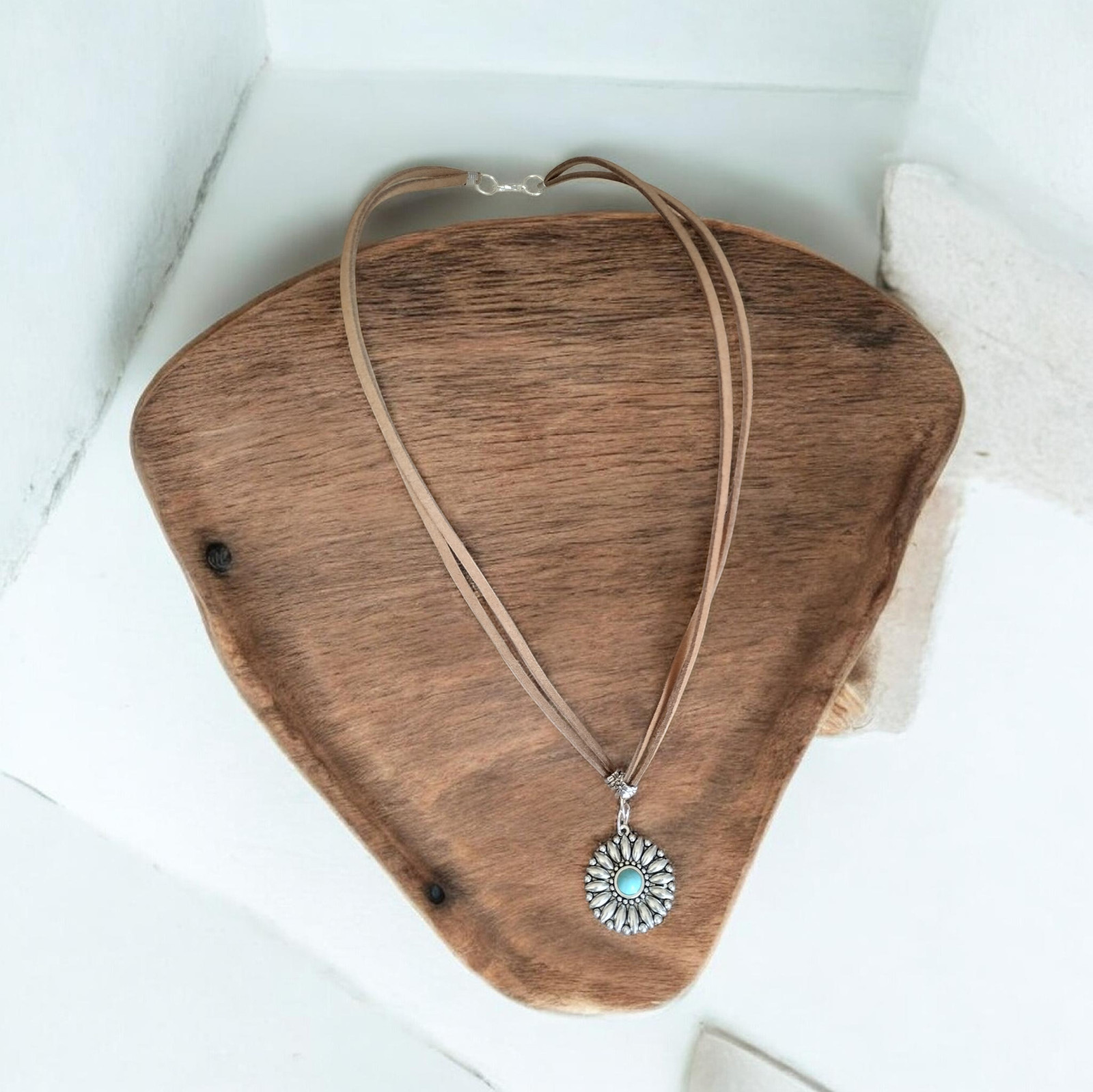 faux leather necklace cord