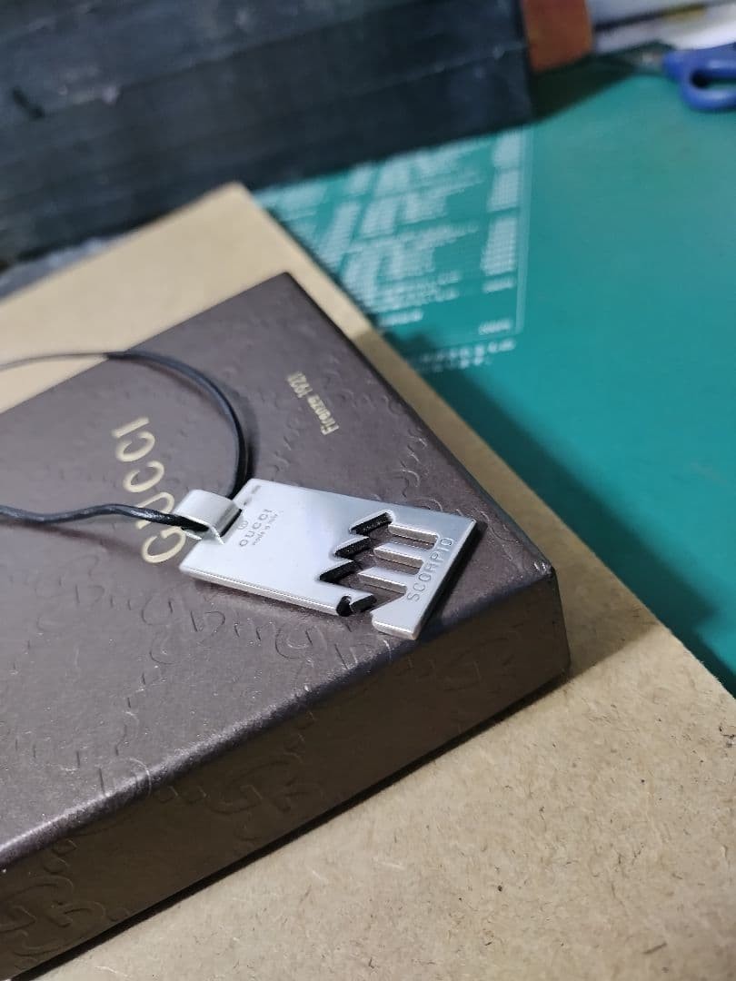 Good Condition GUCCI Silver 925 Necklace, Made In Italy, Luxurious Feel.