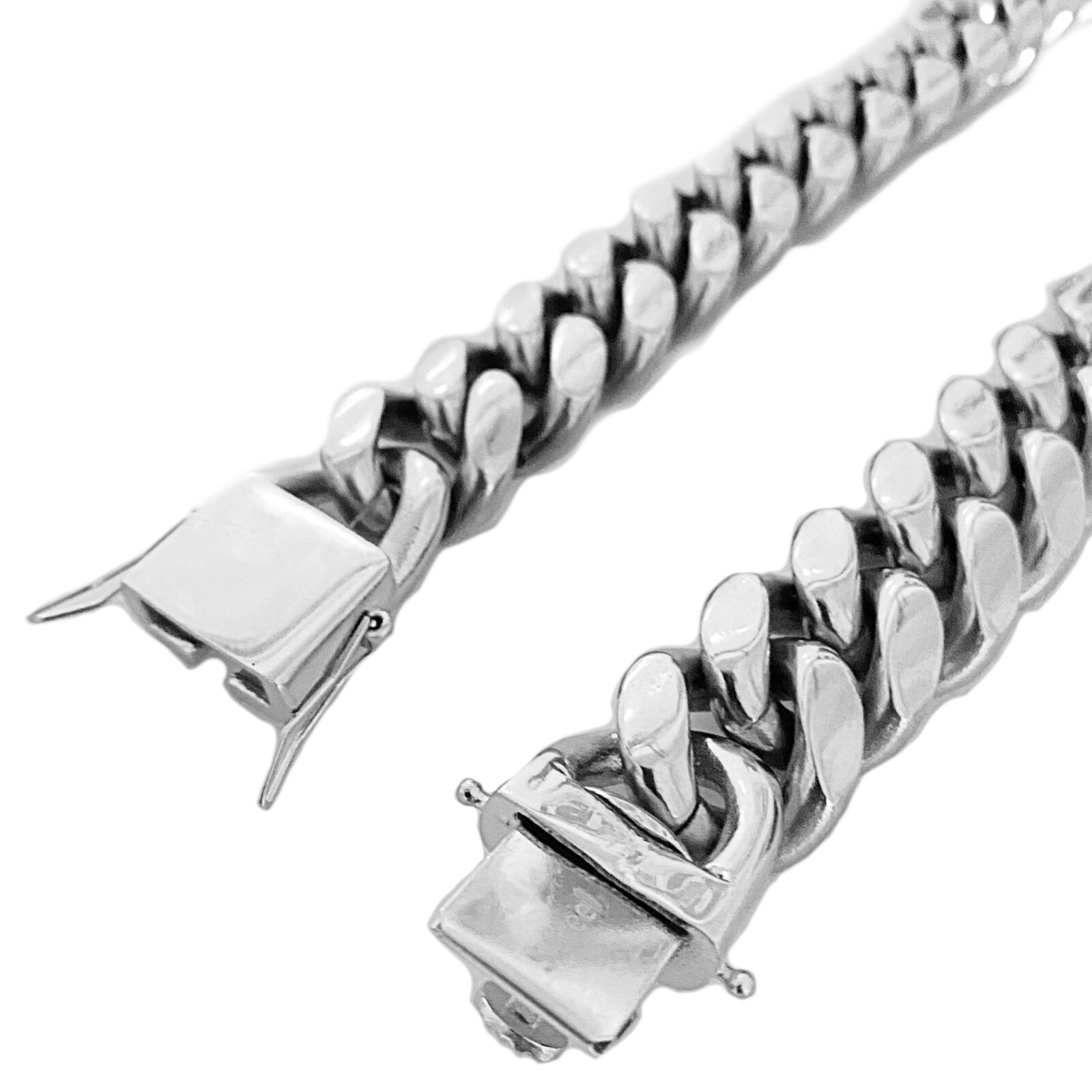 Mens Hip Hop Chain 316L Stainless Steel Miami Cuban Heavy Necklace 22MM 20″ inch