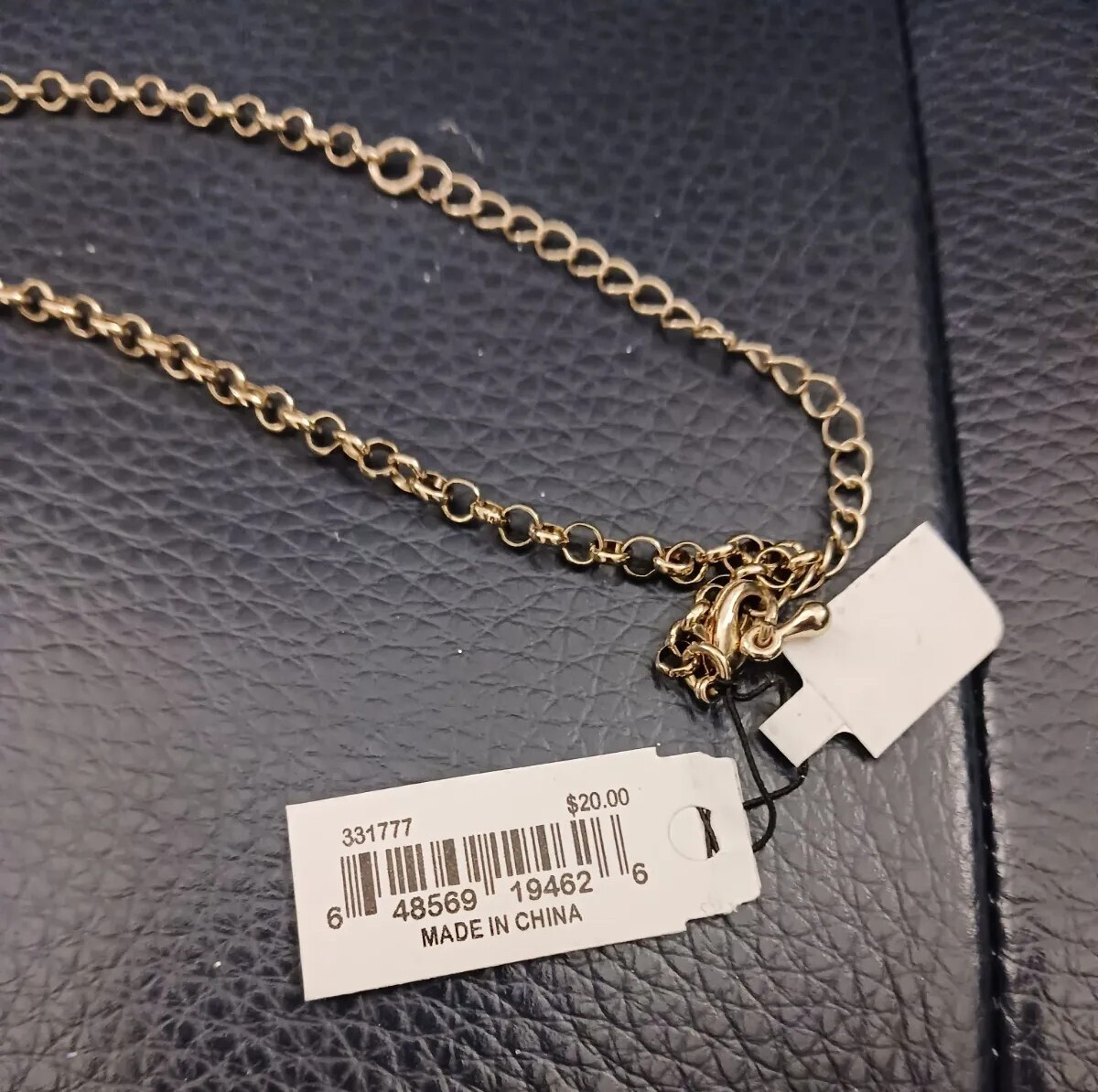 Paris! Le Tour Eiffel with Faux Diamonds Necklace by a.n.a