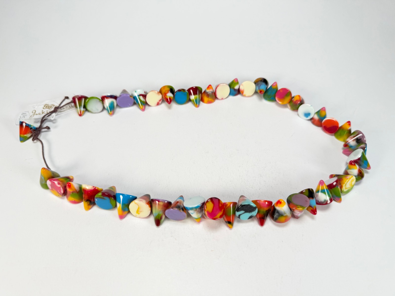 Jackie Brazil “Corina” Small Cones Kandinsky 55cm Necklace ( N0058 )