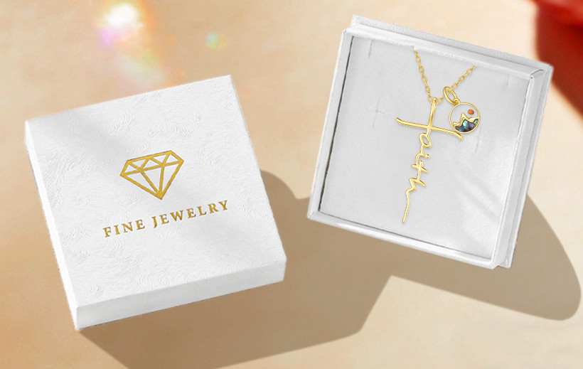 NIB Jiyvy32 Mustard Seed Mountain Faith Gold Tone Necklace 18-20″, Adjustable