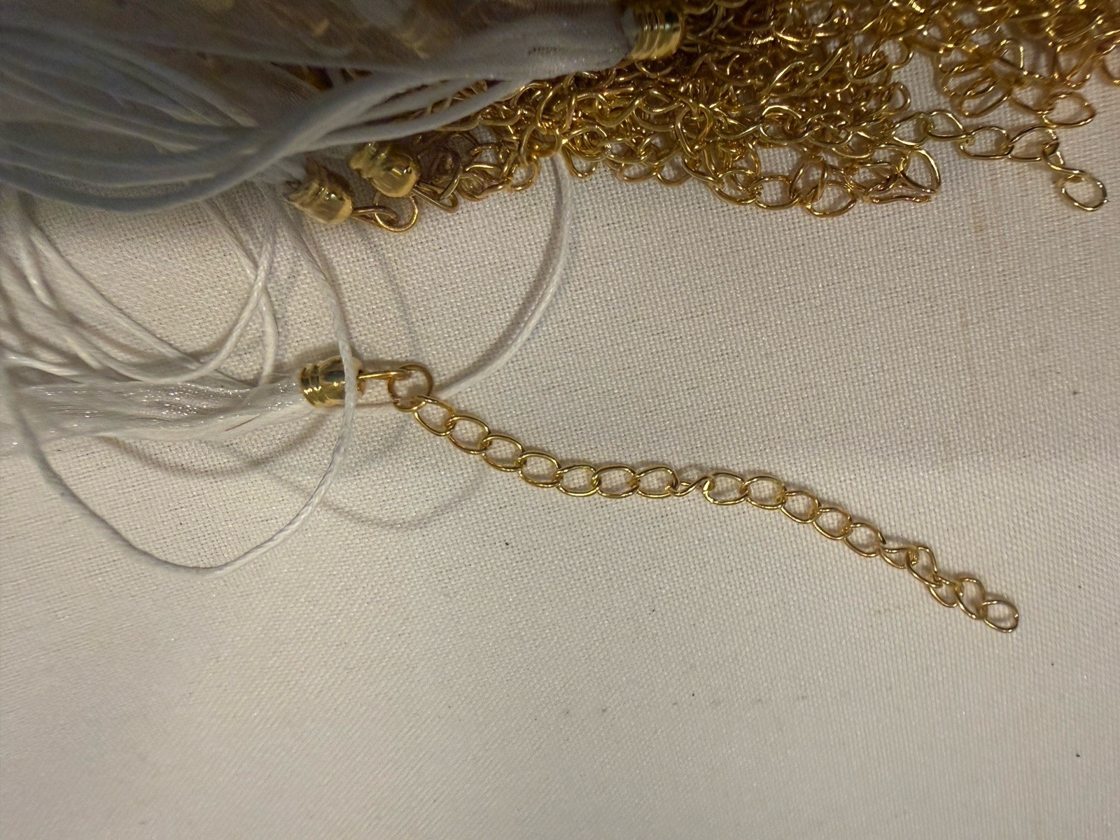 100 Quanity Organza Ribbon Cord Necklace 18″ PICK YOUR COLORS – New Old Stock.
