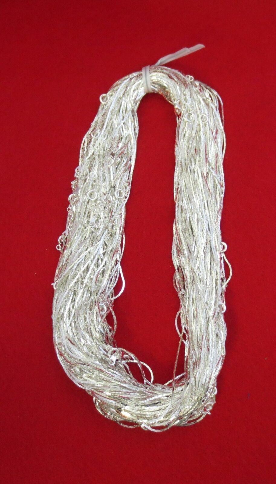 WHOLESALE LOT OF 12 STERLING SILVER EP 20 INCH COBRA NECKLACES