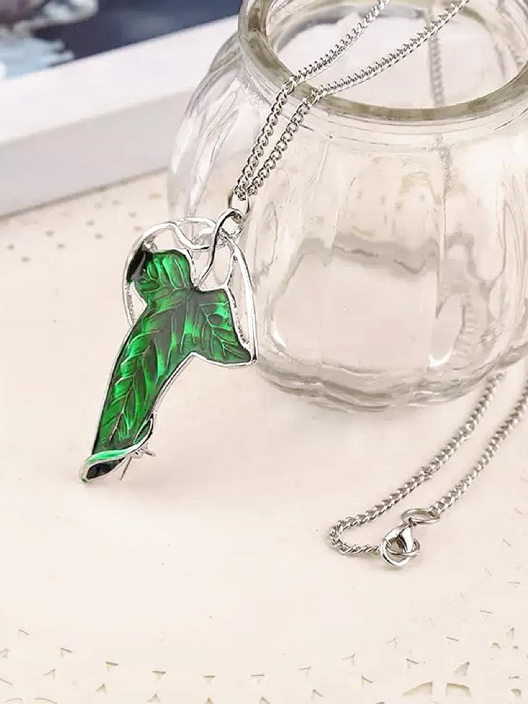 Arwen Evenstar Pendant Necklace, Lord of The Rings Jewelry, Cubic Zirconia, 2…