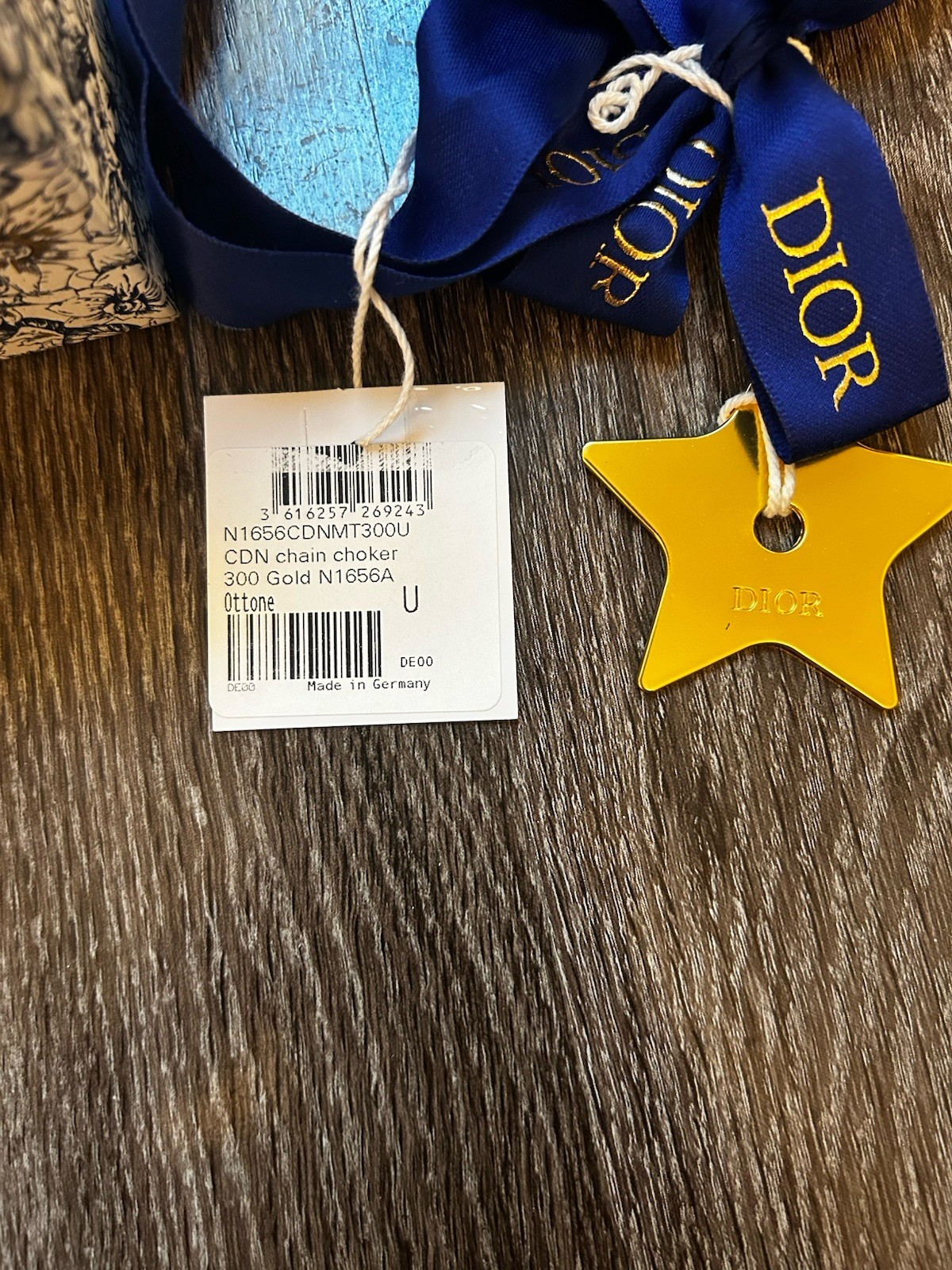 Christian Dior CD Chain Choker