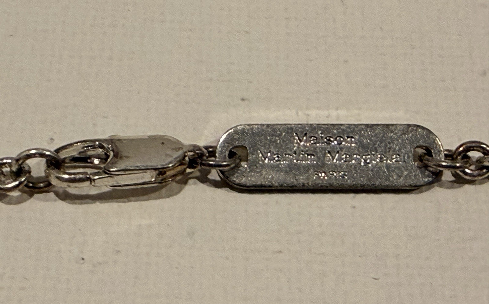 Maison Margiela Line 11 Unisex Silver Chain Bottle Cap Replica Pendant Necklace