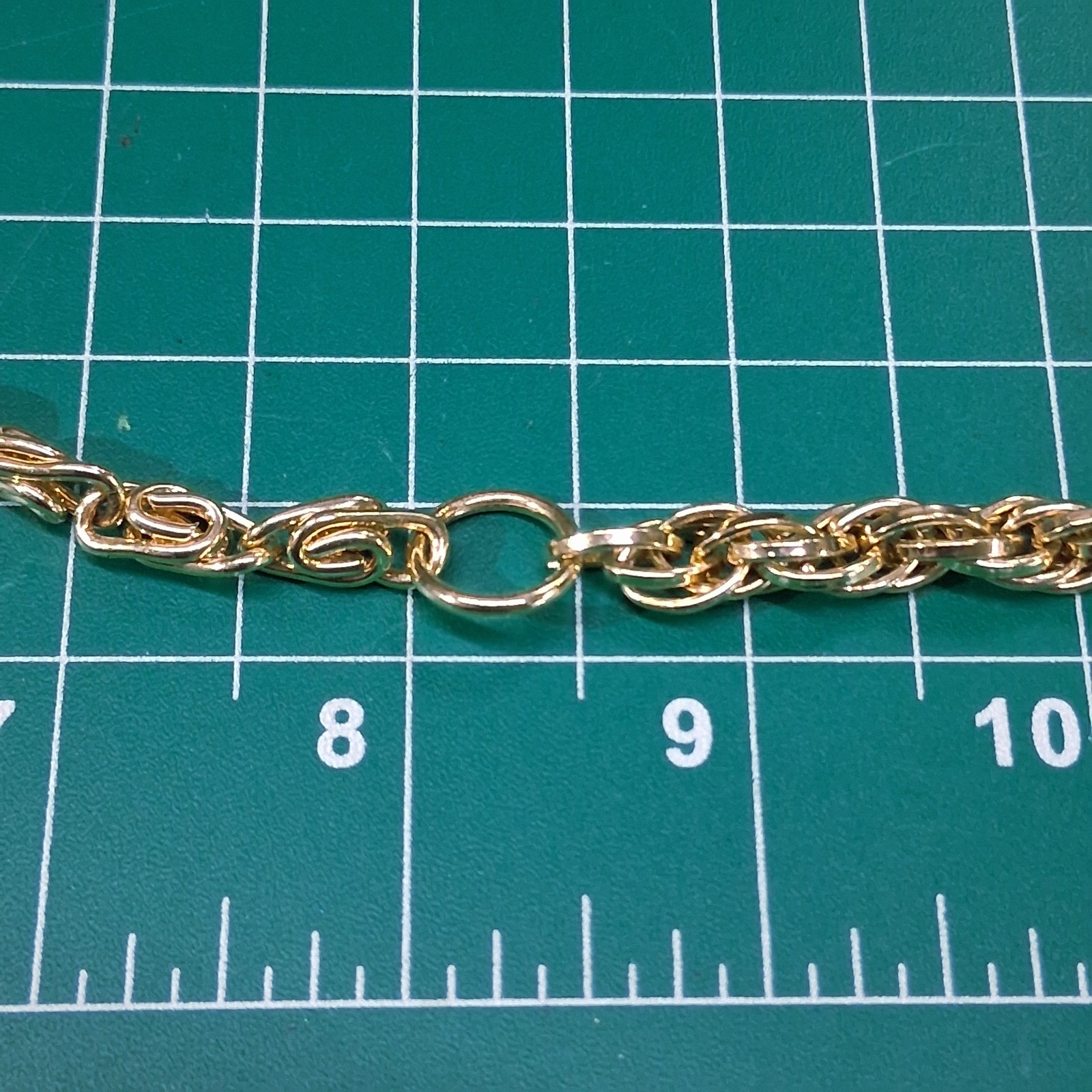 Polished Thick 35” Wheat, Snail & Double Link Rolo Chain Necklace