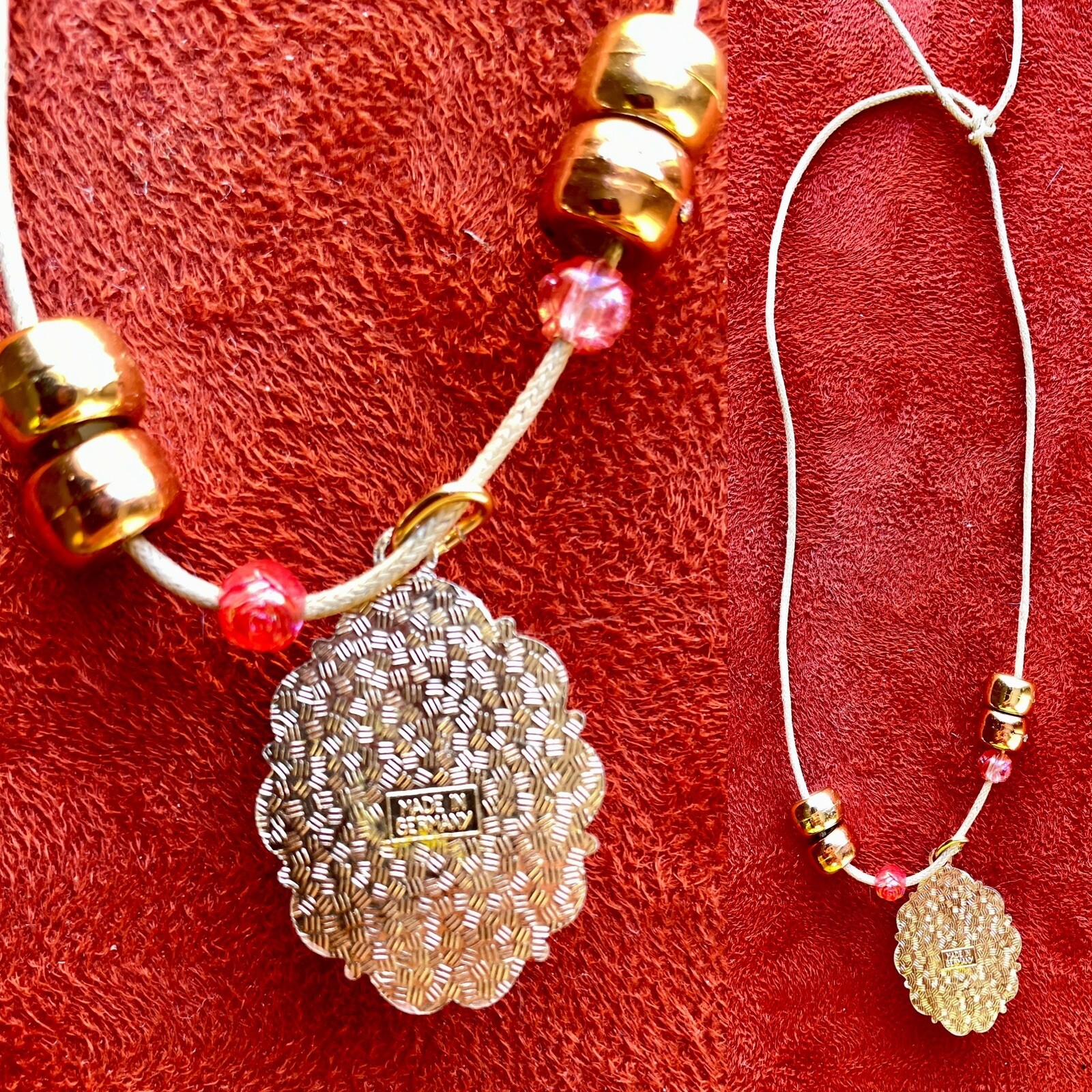Opalescent ARTISAN Saint NECKLACE One Size