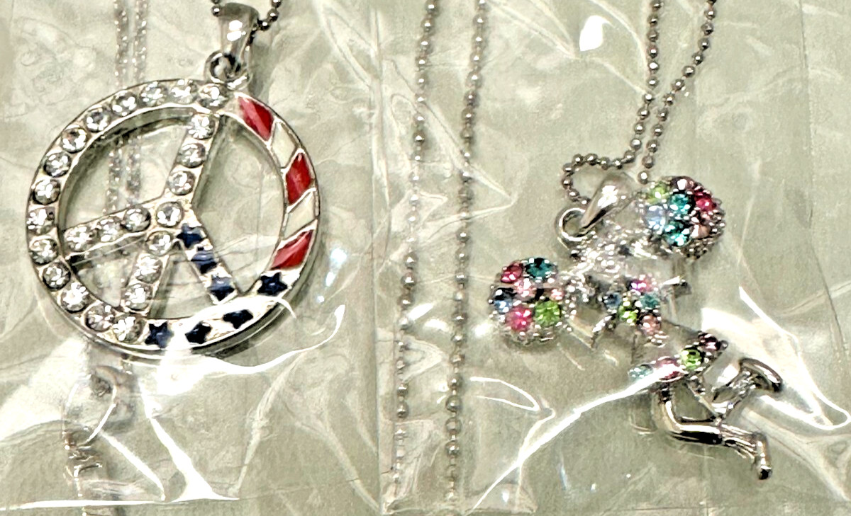 New 20pcs Lot Crystal Charm Pendant Necklaces Jewelry #32 Top Quality
