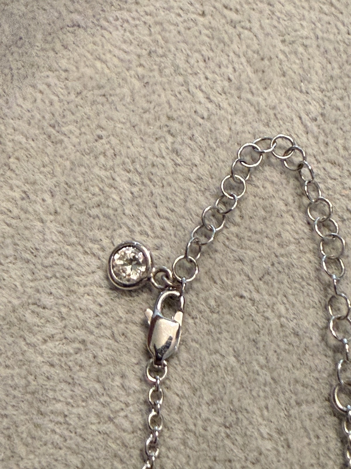 BRAND NEW Sterling Silver Platinum-Bonded 1.55CTW Cushion-Cut Halo Necklace JB1