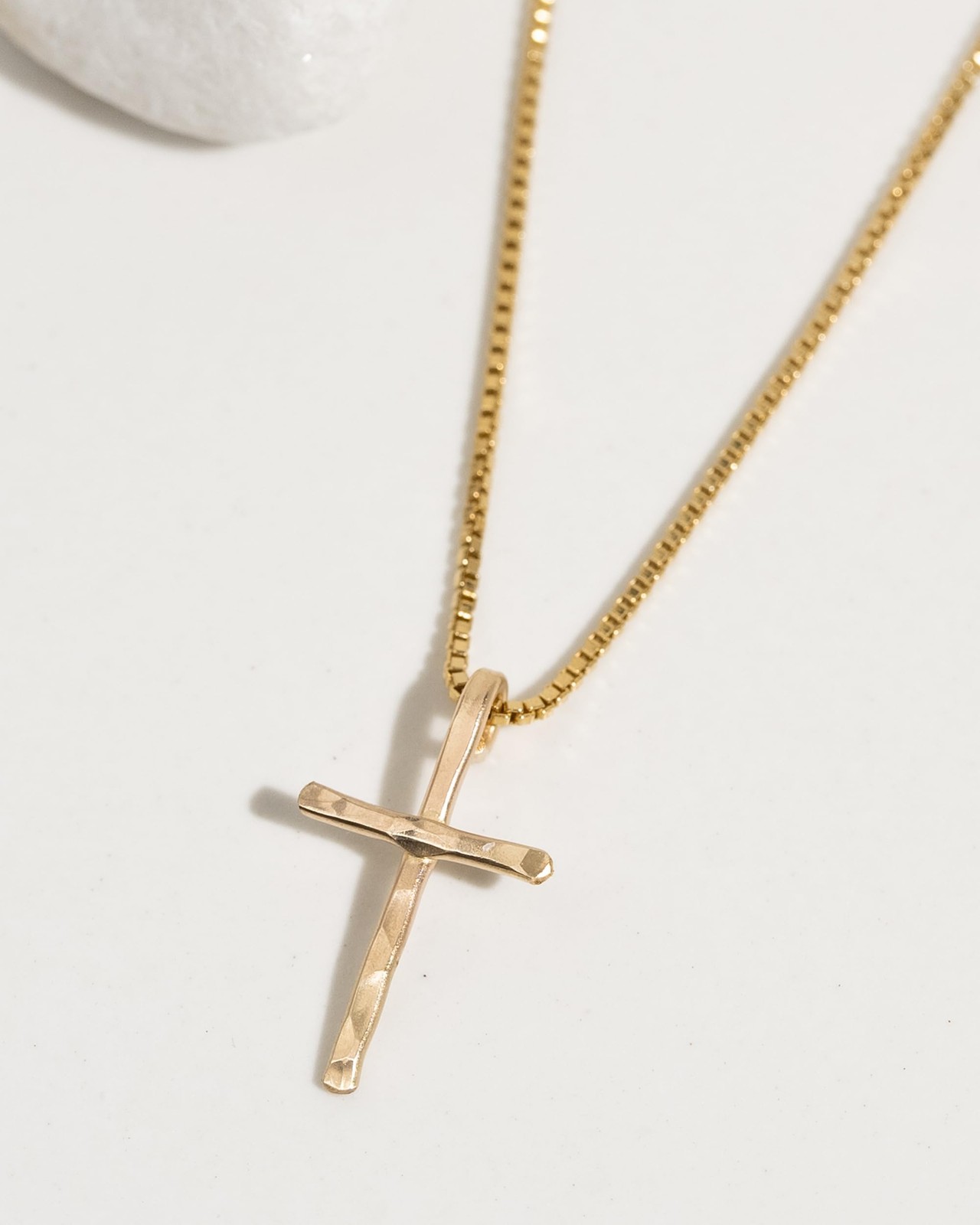 Skinny Cross Necklace for Women – 3Year Color Guarantee – Waterproof, NonTarn…