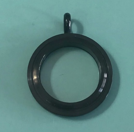 Origami Owl Medium Black w/Scarabaeus Crystal Twist Locket Face and base, NEW