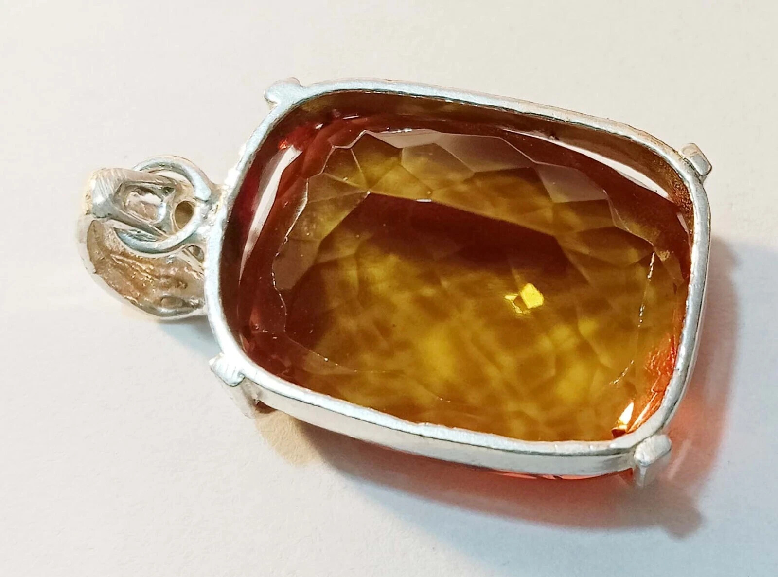 Alexandrite Cushion Cut Pendant 74-76 Ct Natural Locket Loose Gemstone Certified