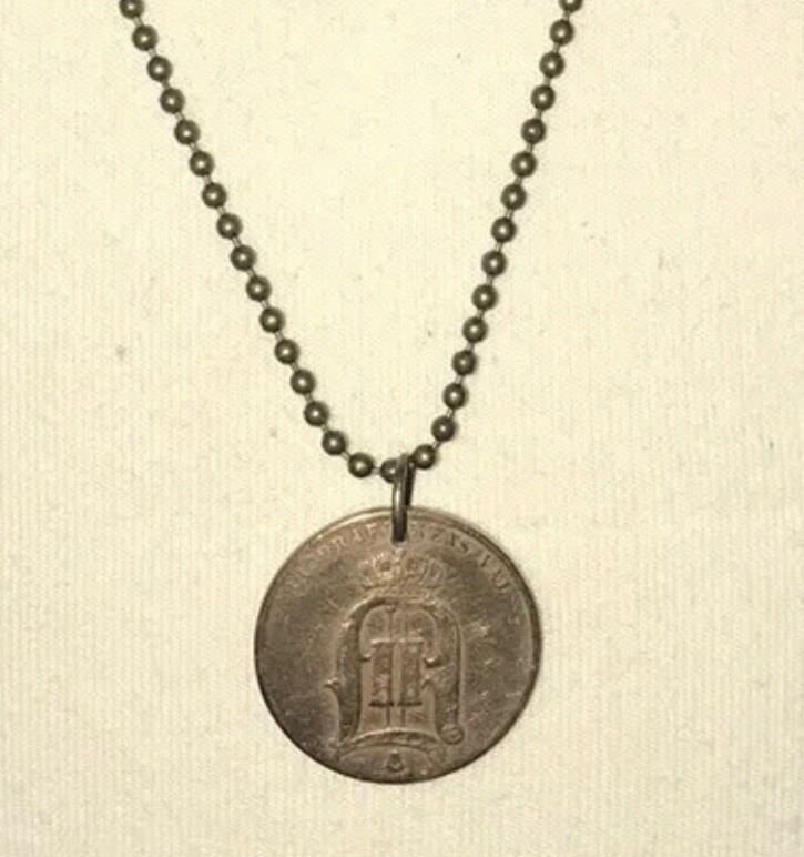 Sweden 5 Öre Norway Coin Pendant Date. Real Antique Coin. DATE VARIES… 🎁