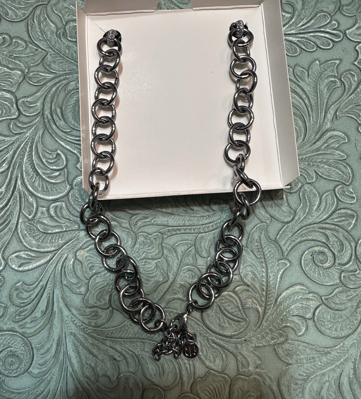 Bomb Party Mental Health Necklace Flourish Through Adversity~ Clear to Green