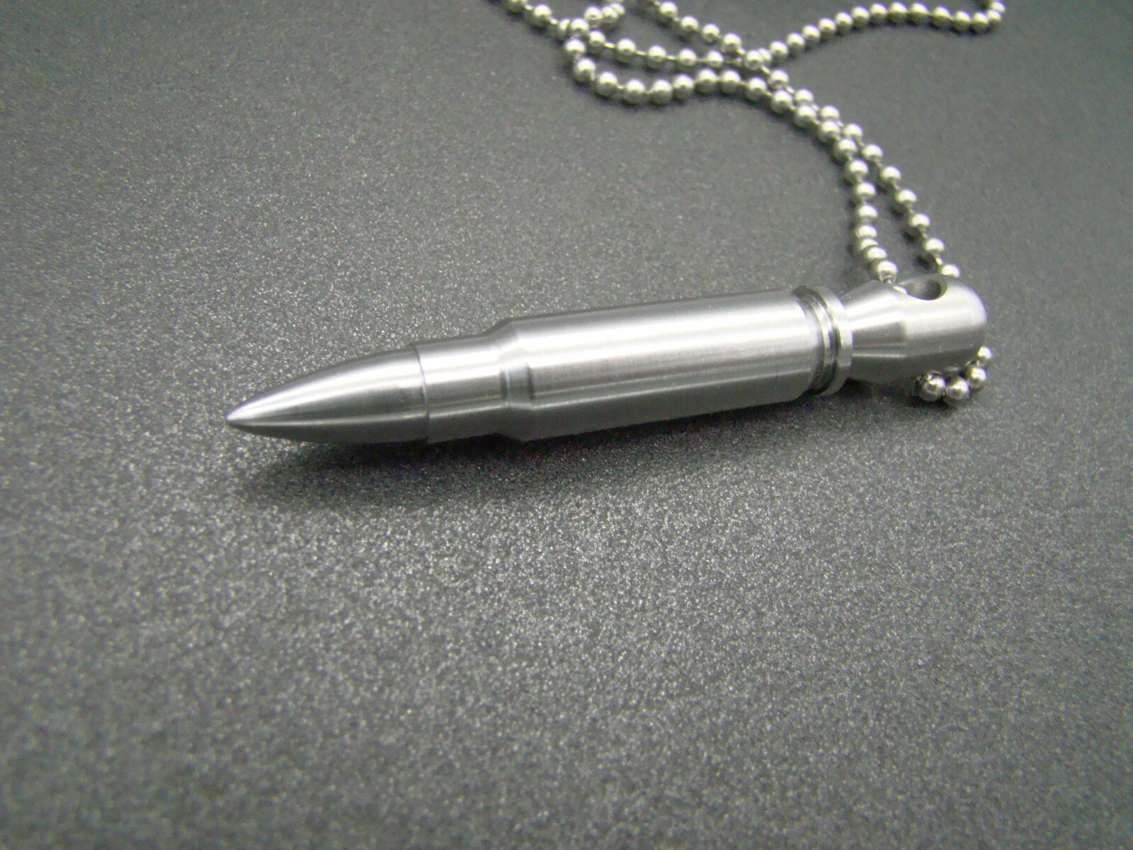 FN 5.7x28mm 5.7×28 5.7 x 28 Bullet Necklace 2A Stainless Steel Made in the USA