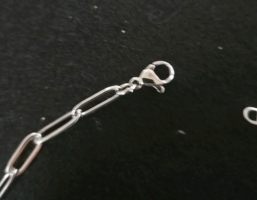 Beautiful Silver Necklace and Bracelet Stainless Steel Base and non Allergic
