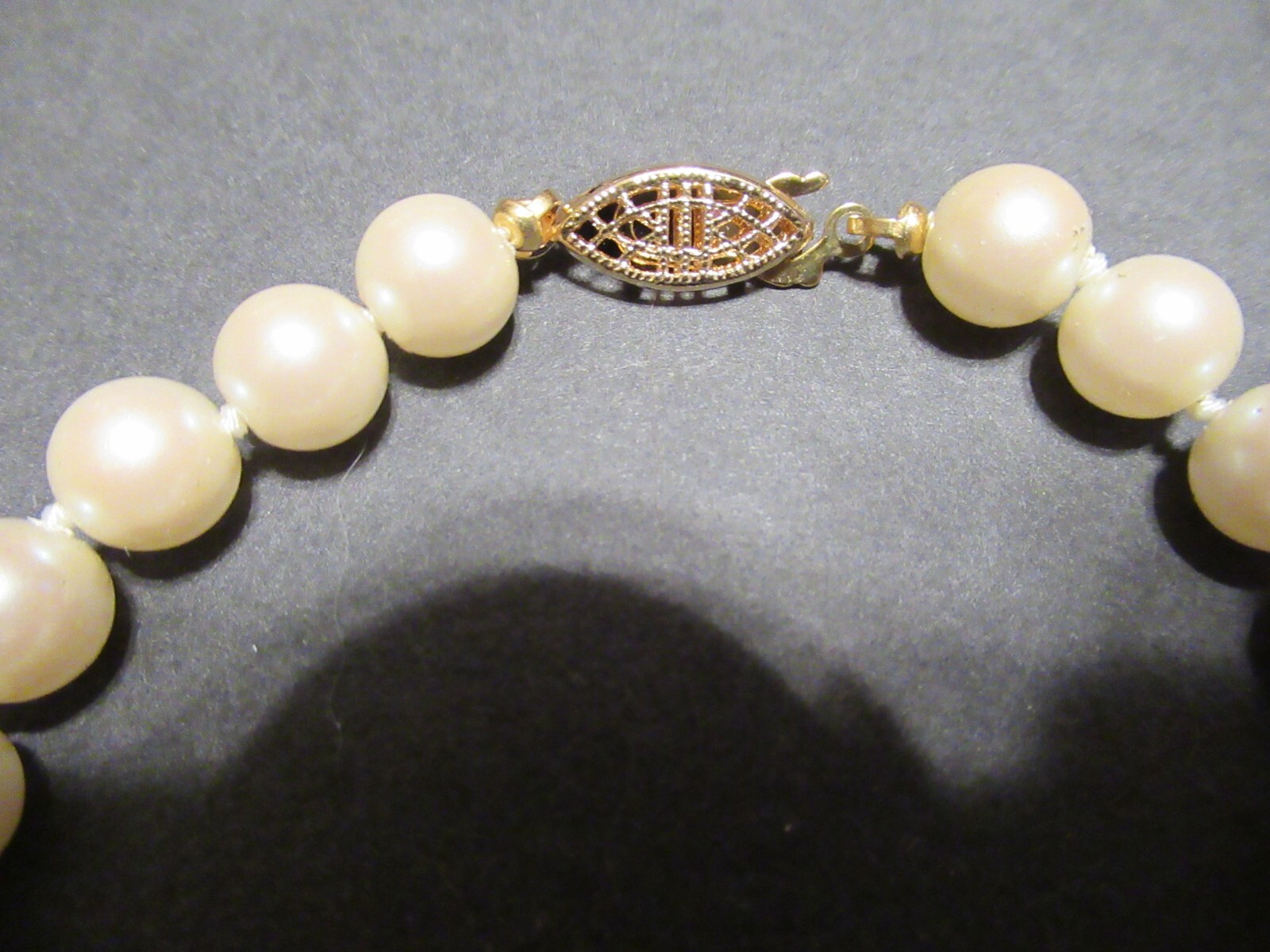 Vintage Maui Pearl Strand Necklace 16″ Child or Adult Choker New Old Stock