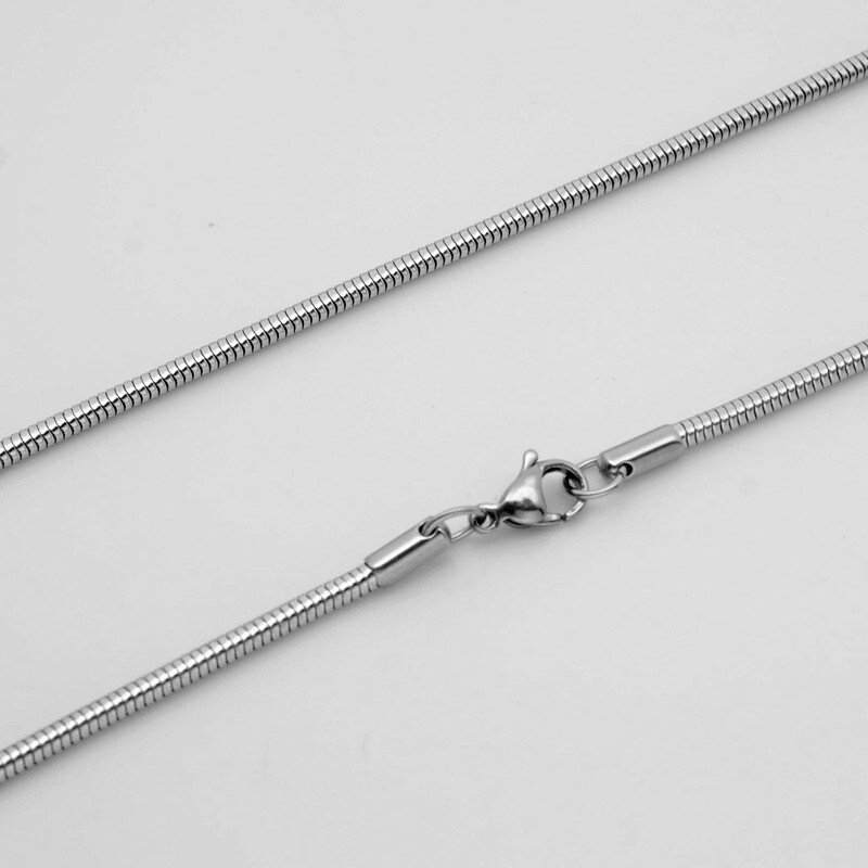 Wholesale Stainless Steel Silver Gold Classic Snake Chain Necklace 1mm-3mm NEW