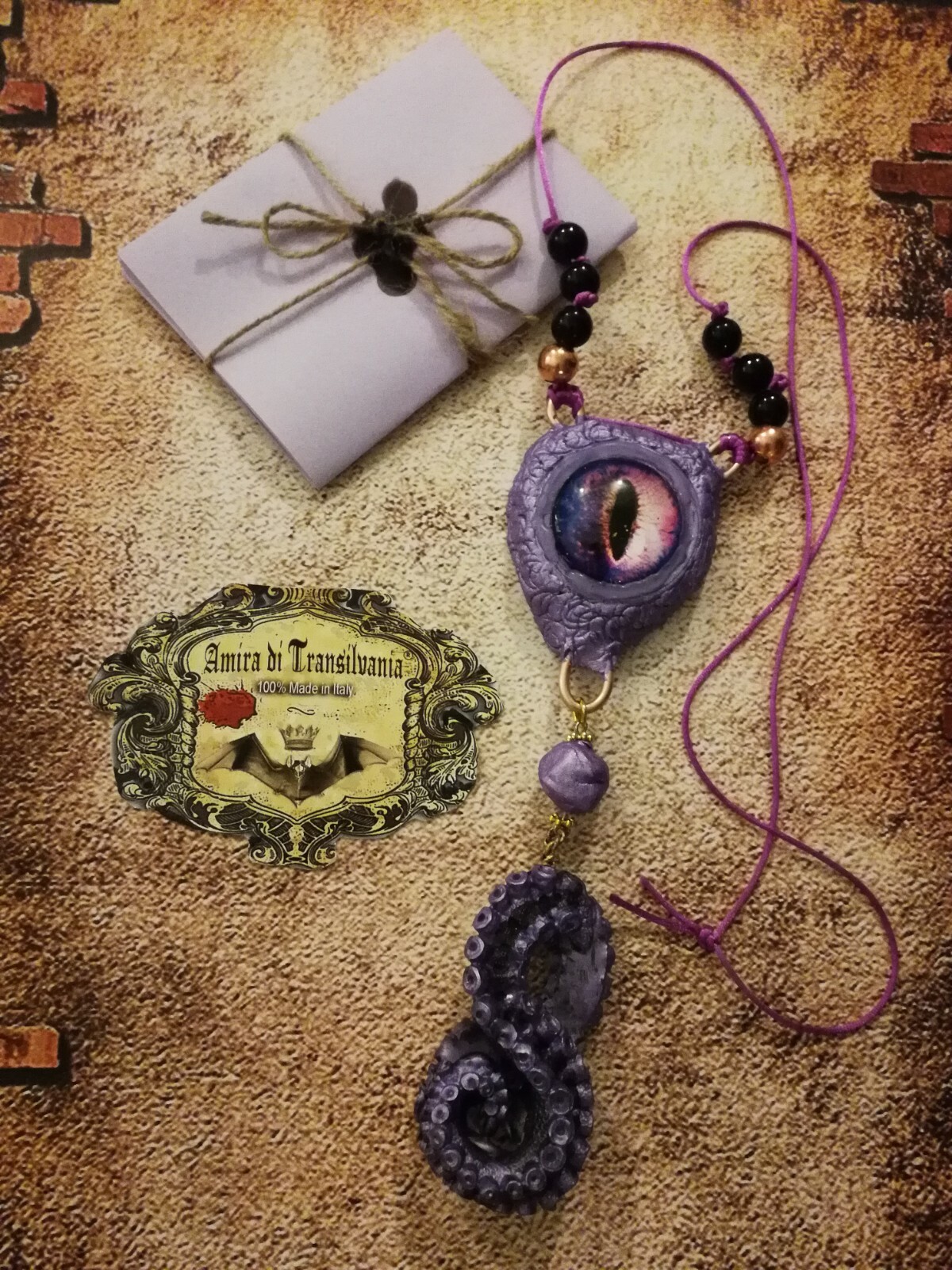 Talisman Protection Evil Eye Demon Amulets Pendant Necklace Charms Witch Jewelry