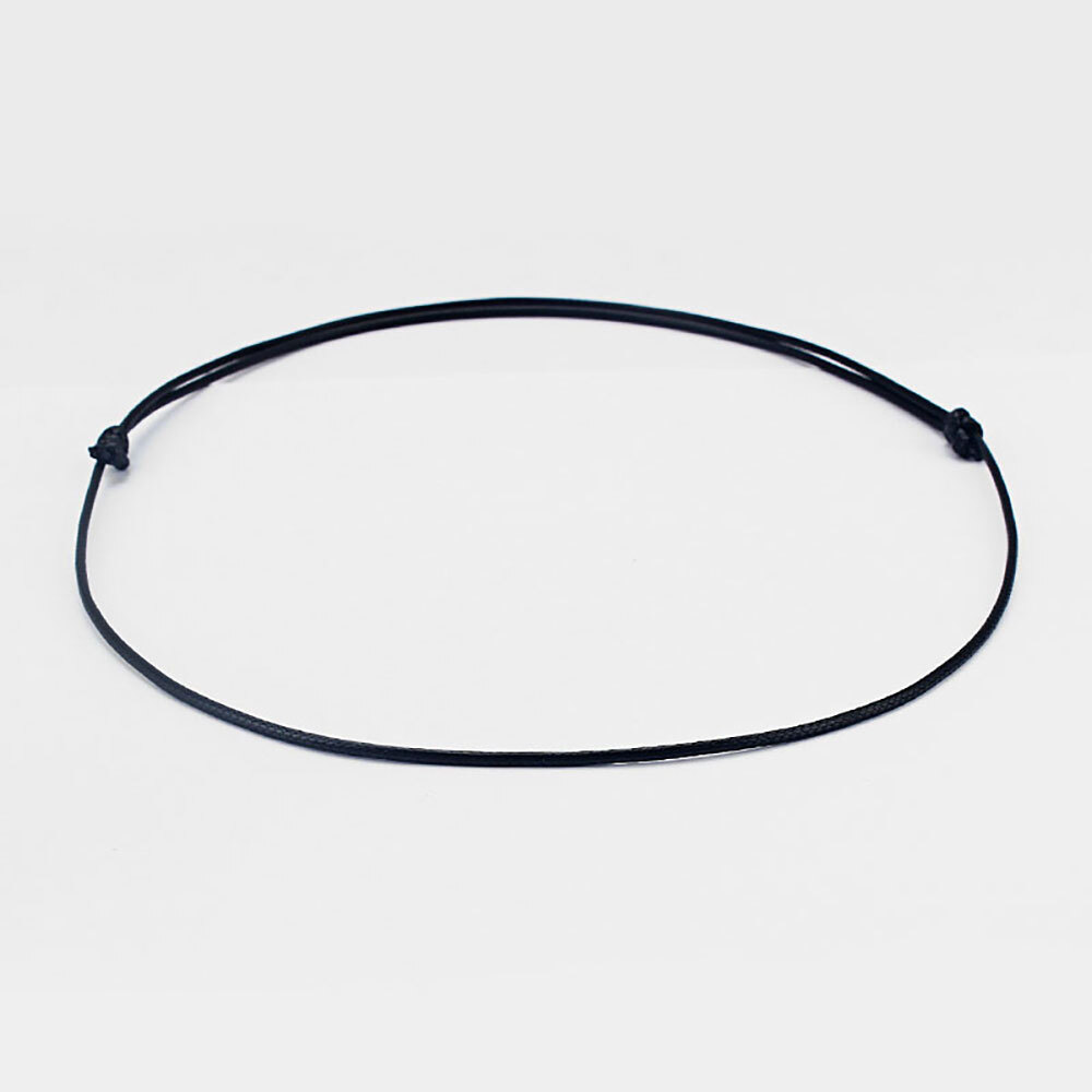 20PCS Black Korea Waxed Cord Necklace Jewelry Findings 16-32 inch Adjustable ##