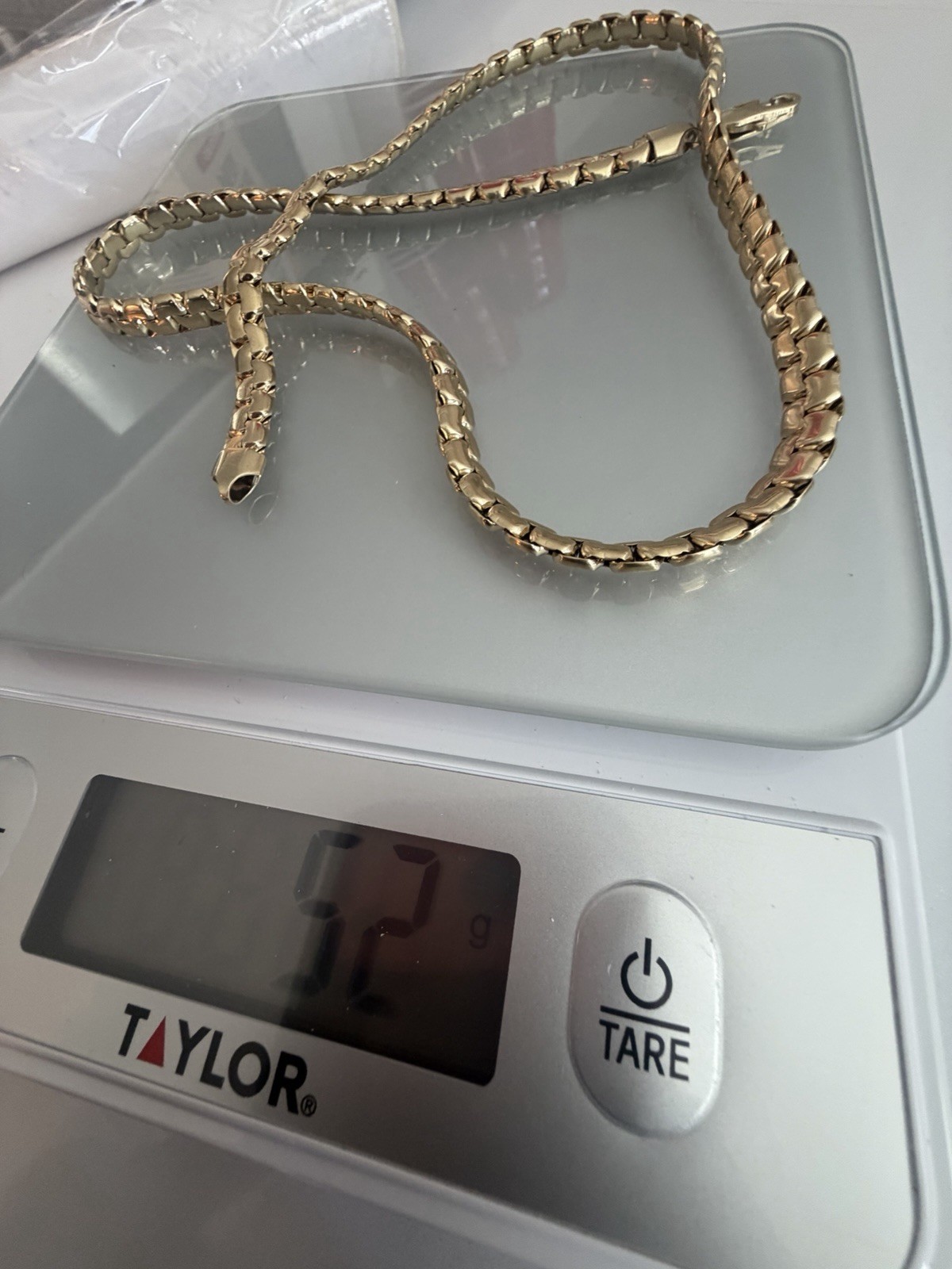 24” 6MM Gold Plated Flat Curb Link Chain Necklace Men’s Hip Hop Jewelry