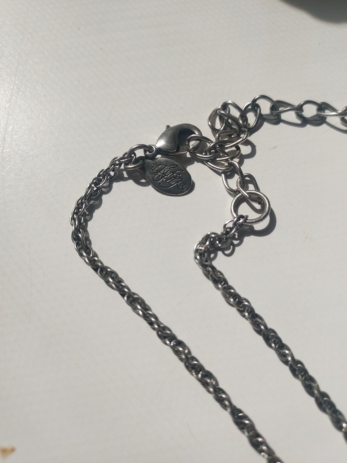 Kirks Folly Mermaid On Hook Necklace 16-20 in