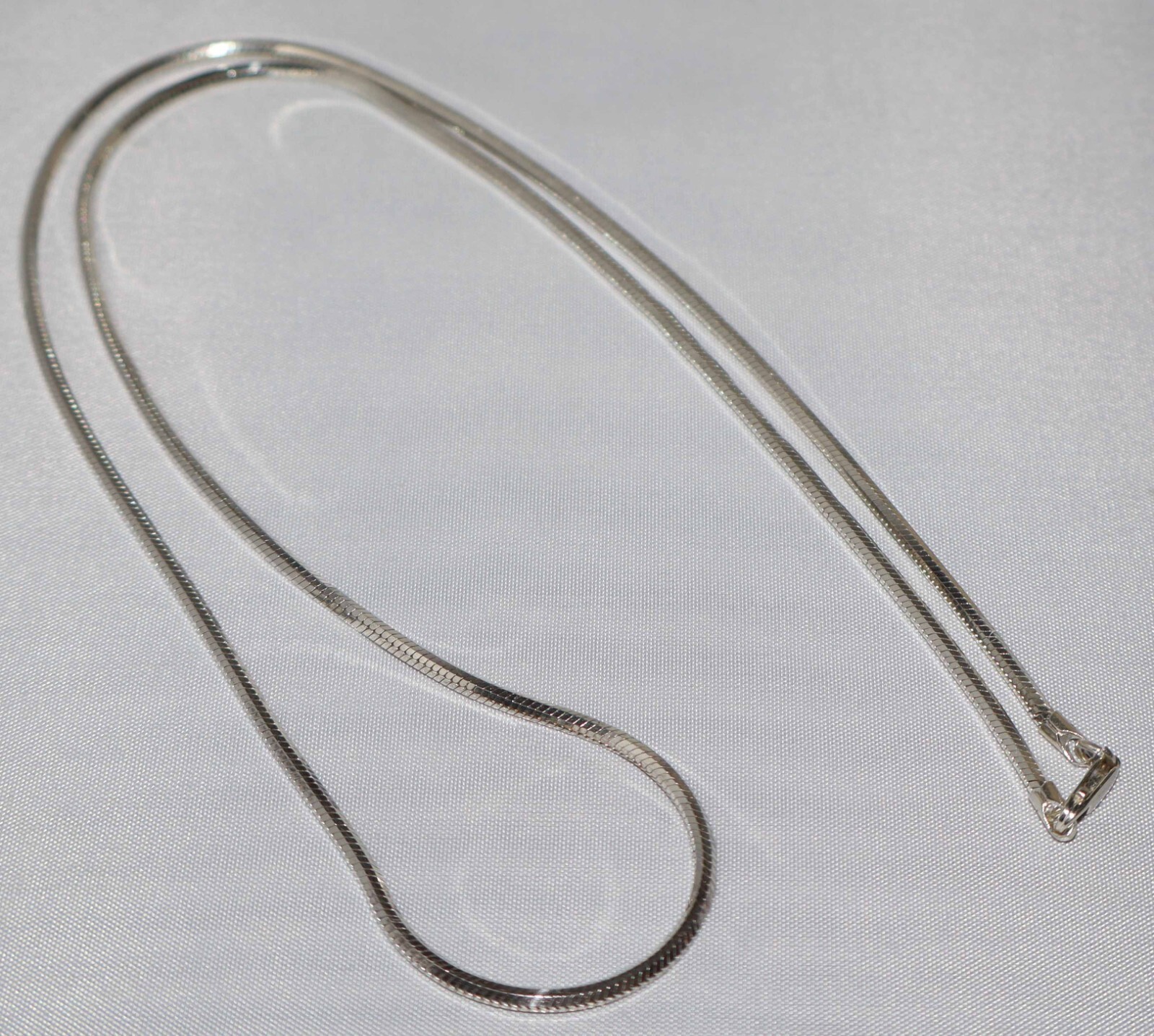 Silpada Sterling Silver Rare HTF 24 inch 8 Sided Octagon Chain Necklace N0405
