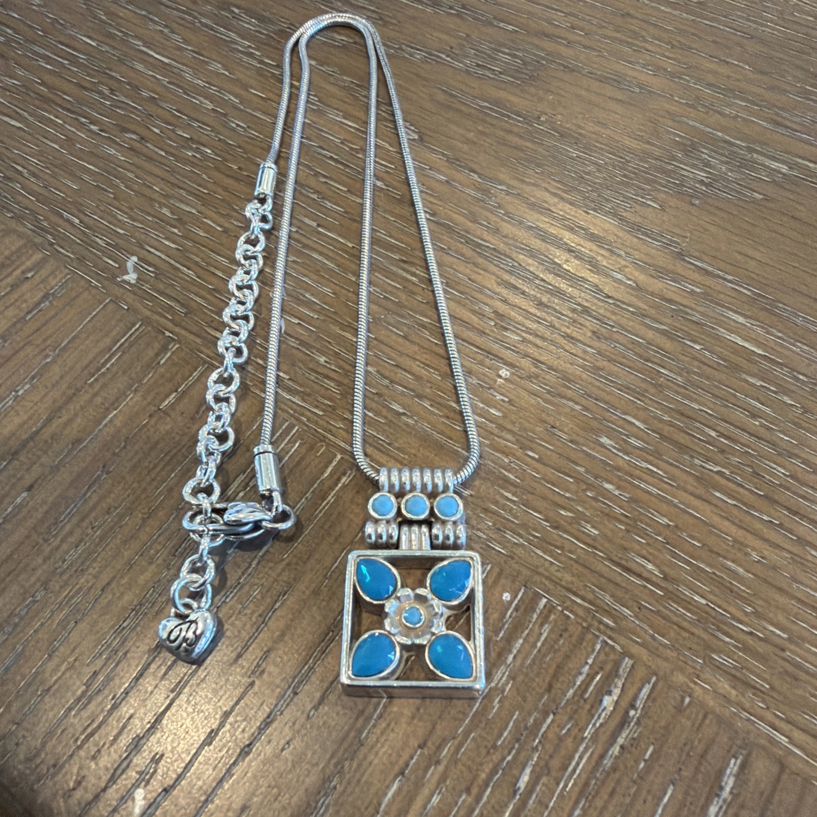 Brighton Nepal Faux Turquoise Necklace Retailed $56 **RETIRED**
